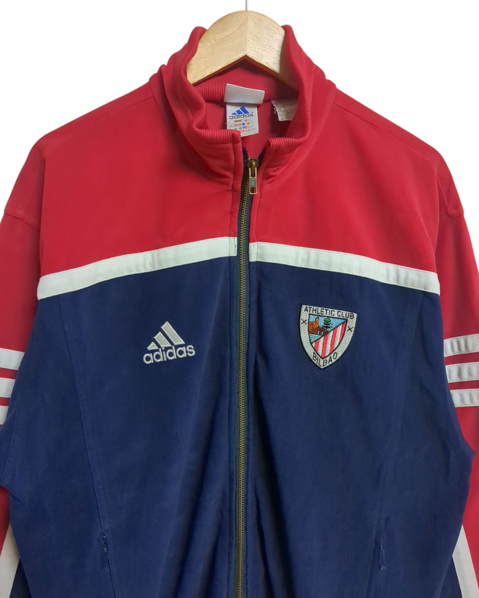 2000-01 Adidas Athletic Bilbao Fleece Jacket - (L)