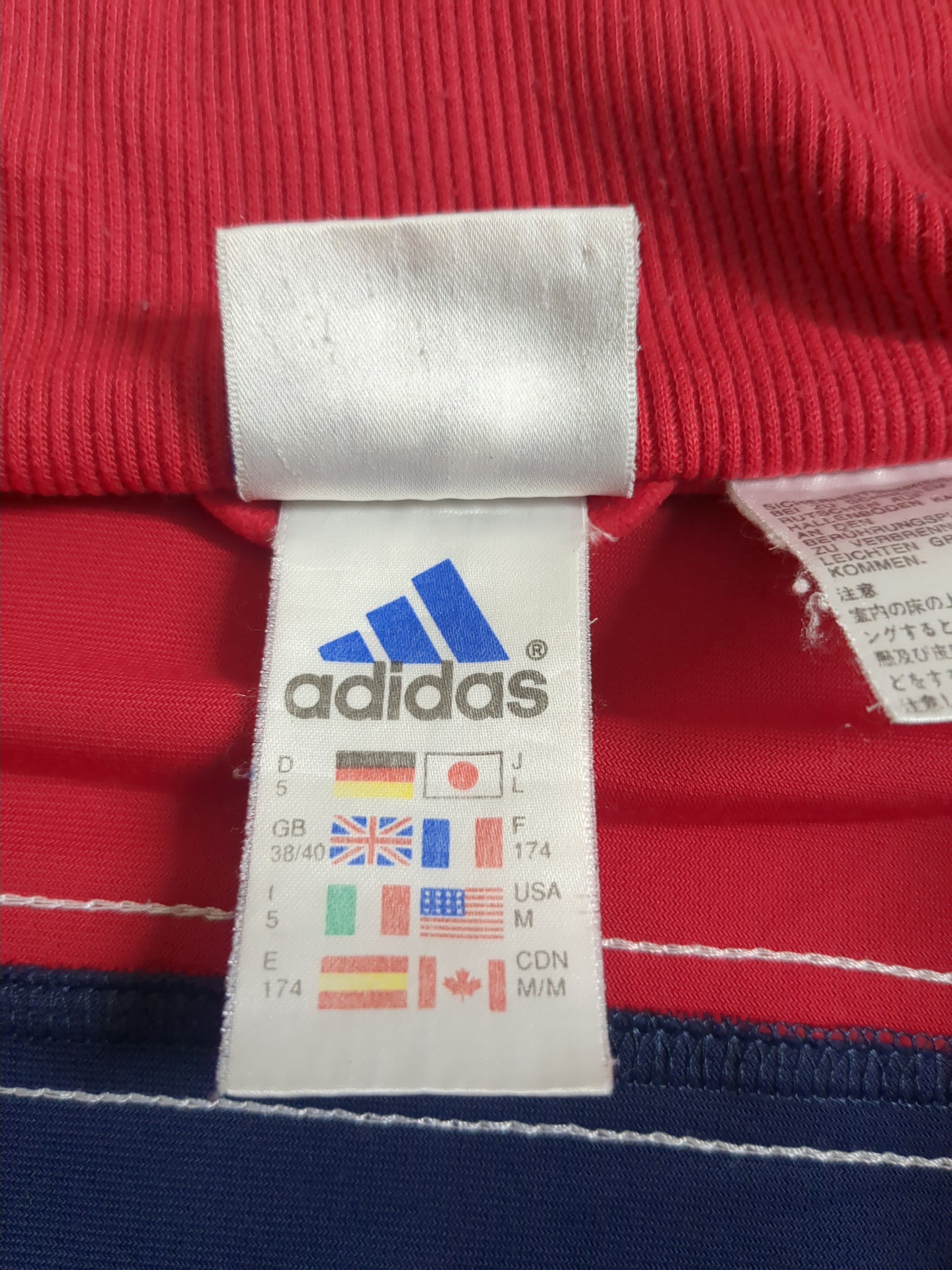 2000-01 Adidas Athletic Bilbao Fleece Jacket - (L)