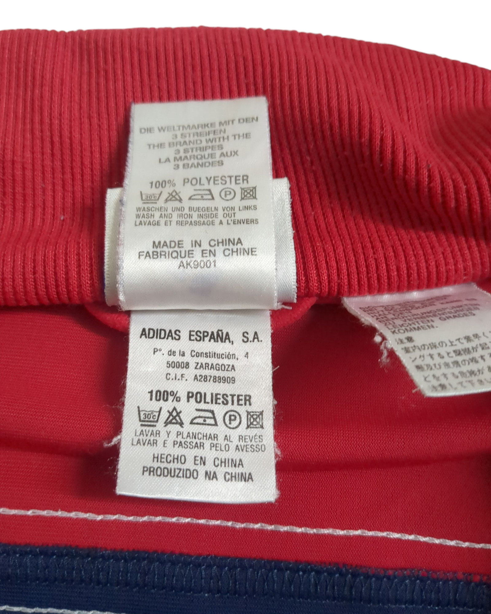 2000-01 Adidas Athletic Bilbao Fleece Jacket - (L)