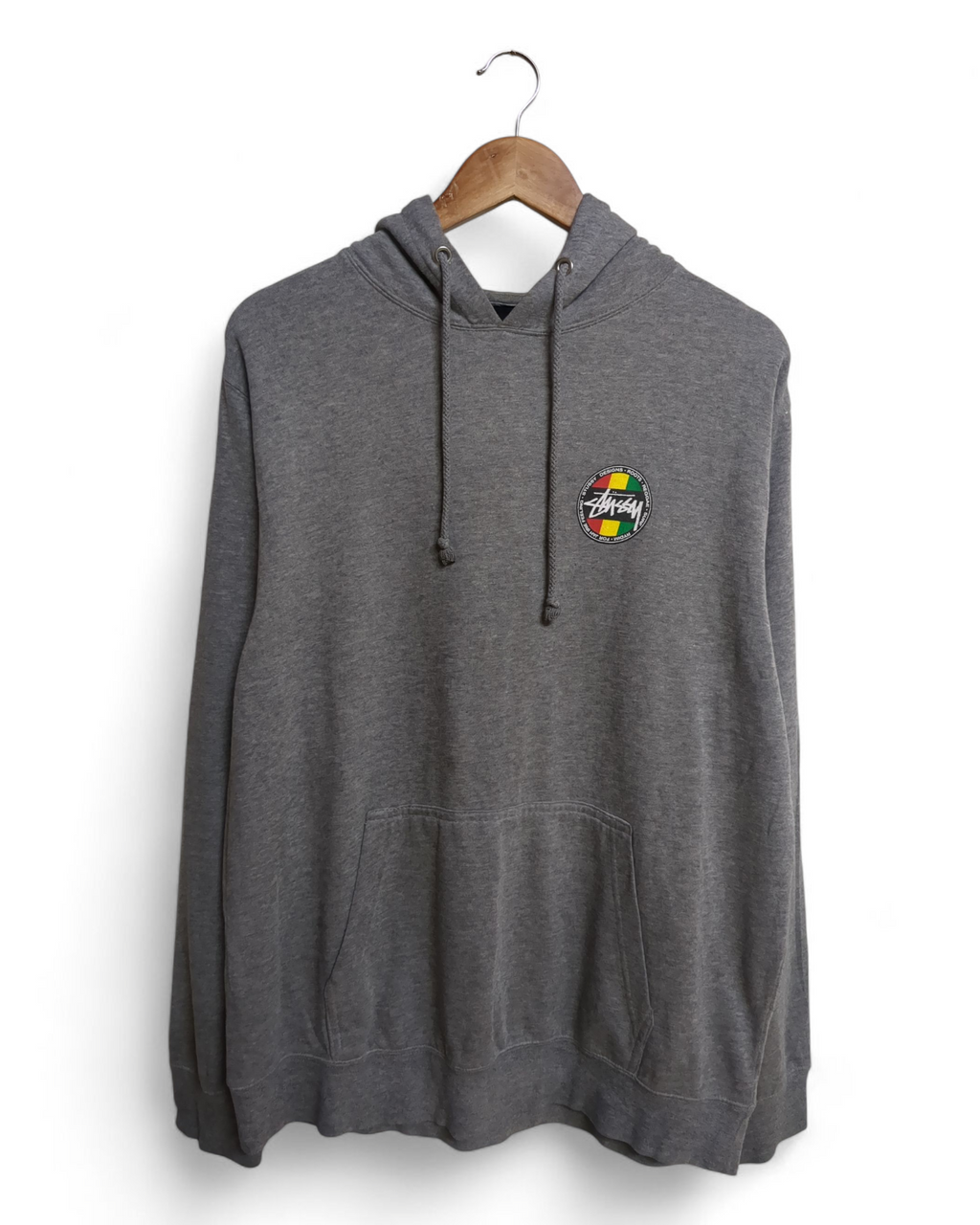 Stussy Rasta Hooded Sweatshirt - (L)