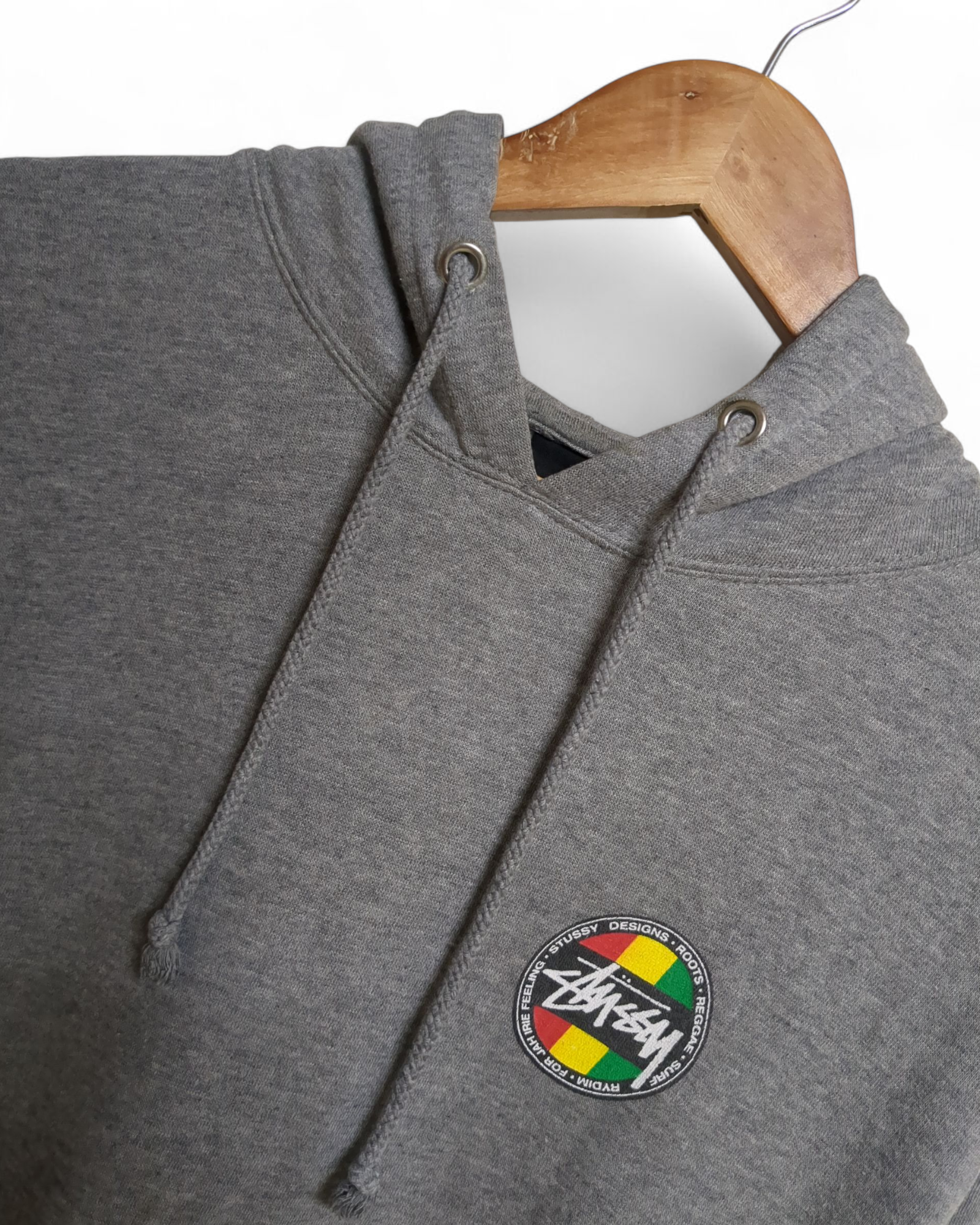 Stussy Rasta Hooded Sweatshirt - (L)