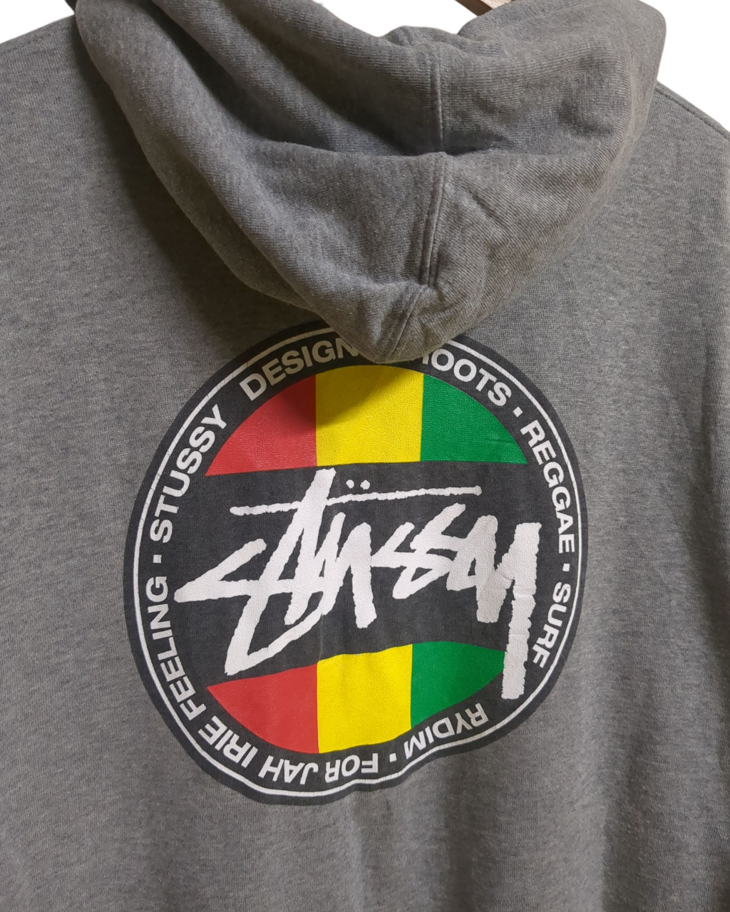 Stussy Rasta Hooded Sweatshirt - (L)