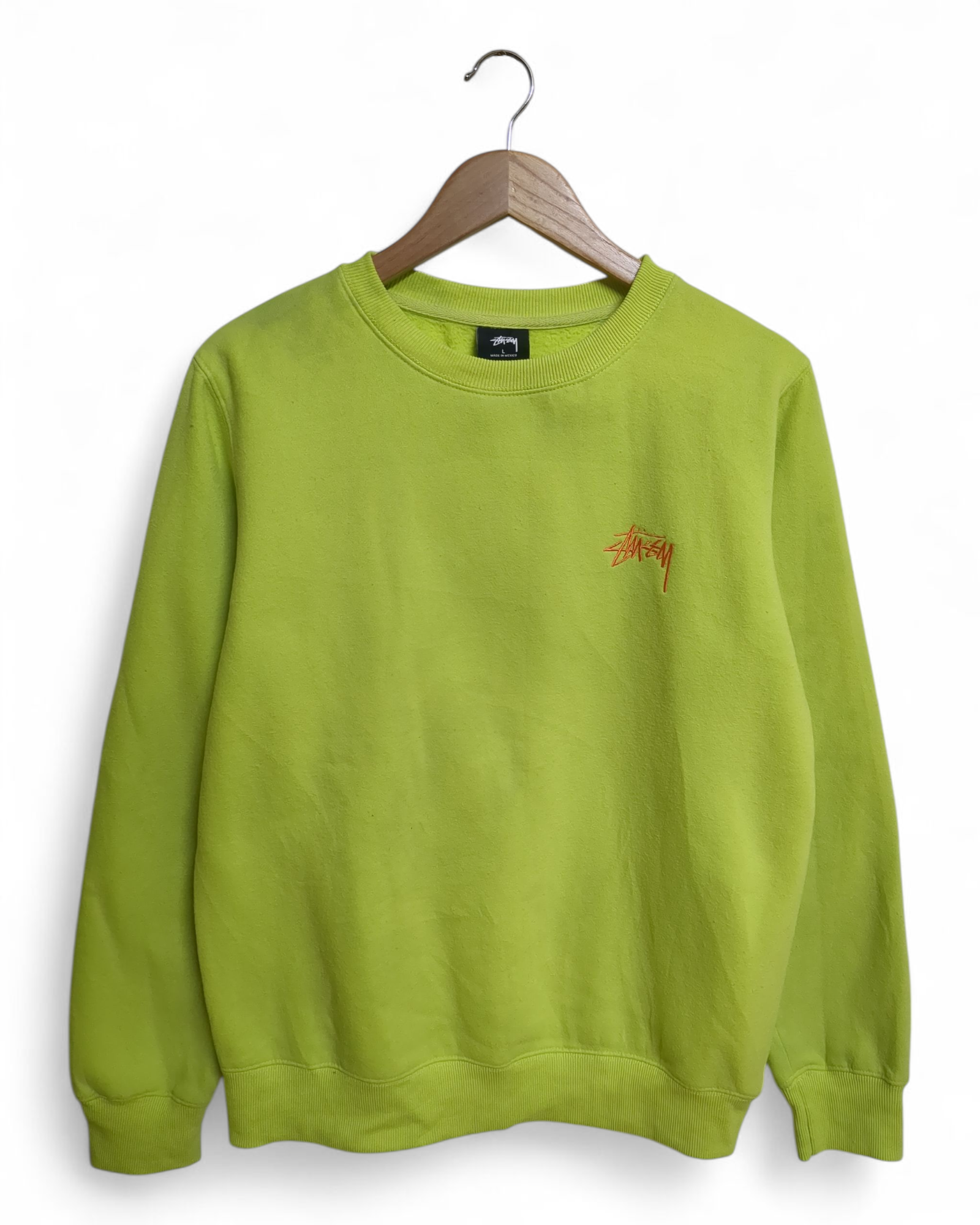 Stussy Basic Logo Crewneck - (L)