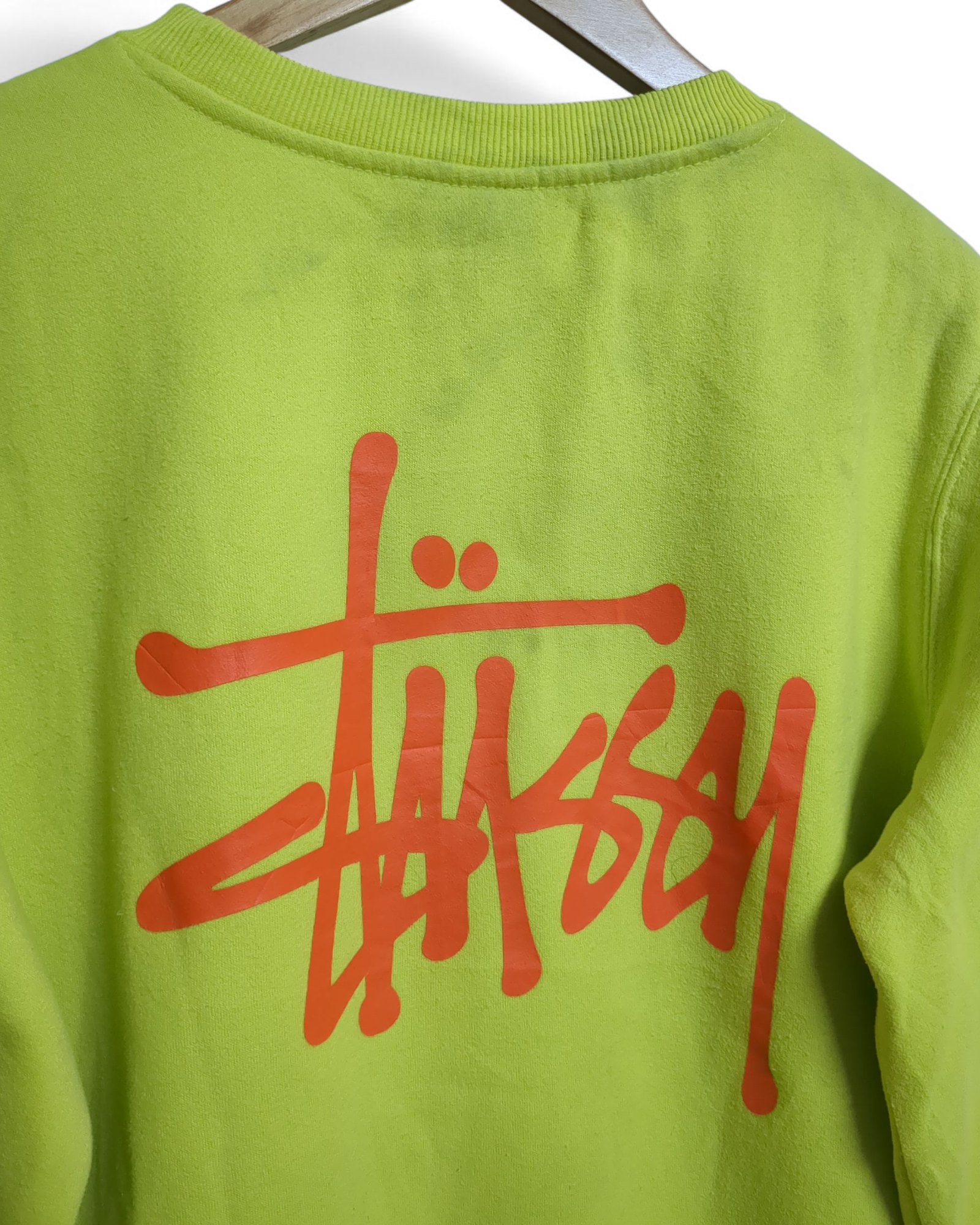 Stussy Basic Logo Crewneck - (L)