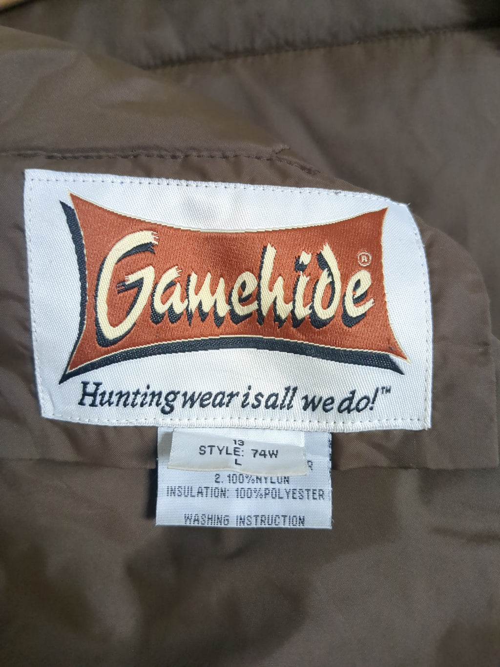 Gamehide Advantage Max4 Camo Puffer Jacket - (XL)