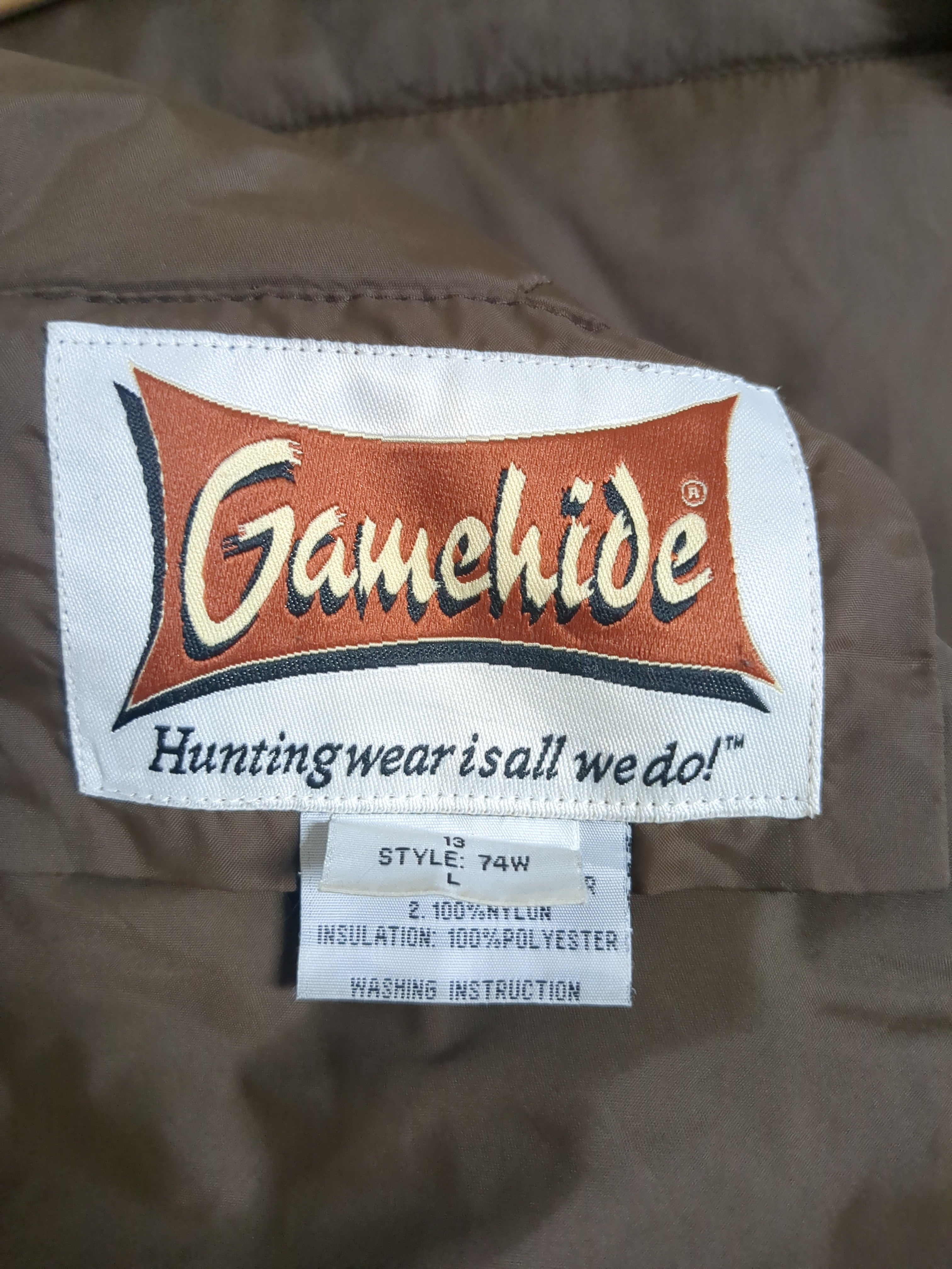 Gamehide Advantage Max4 Camo Puffer Jacket - (XL)