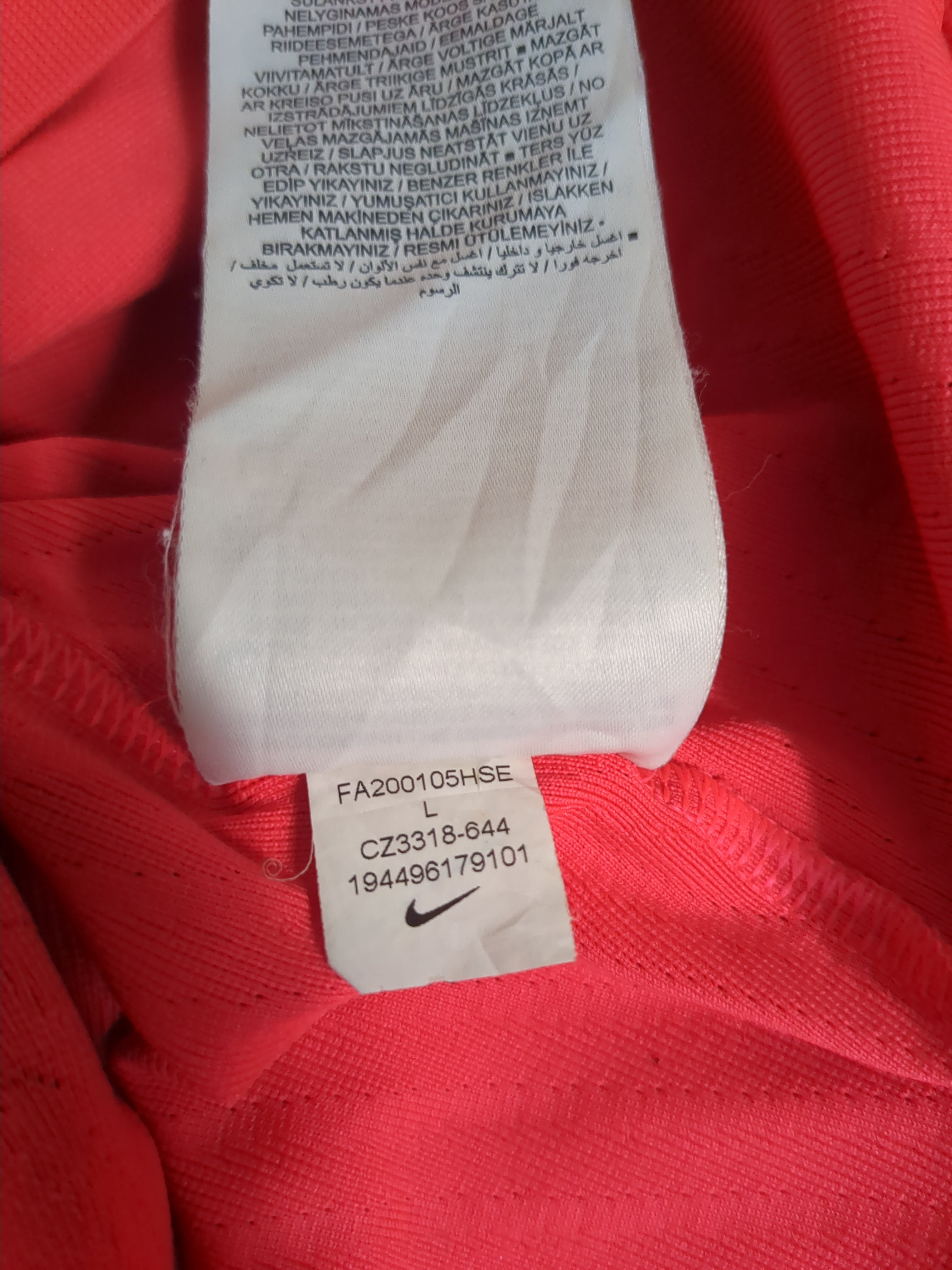 2020-21 Nike Liverpool Drill Training Top - (M)
