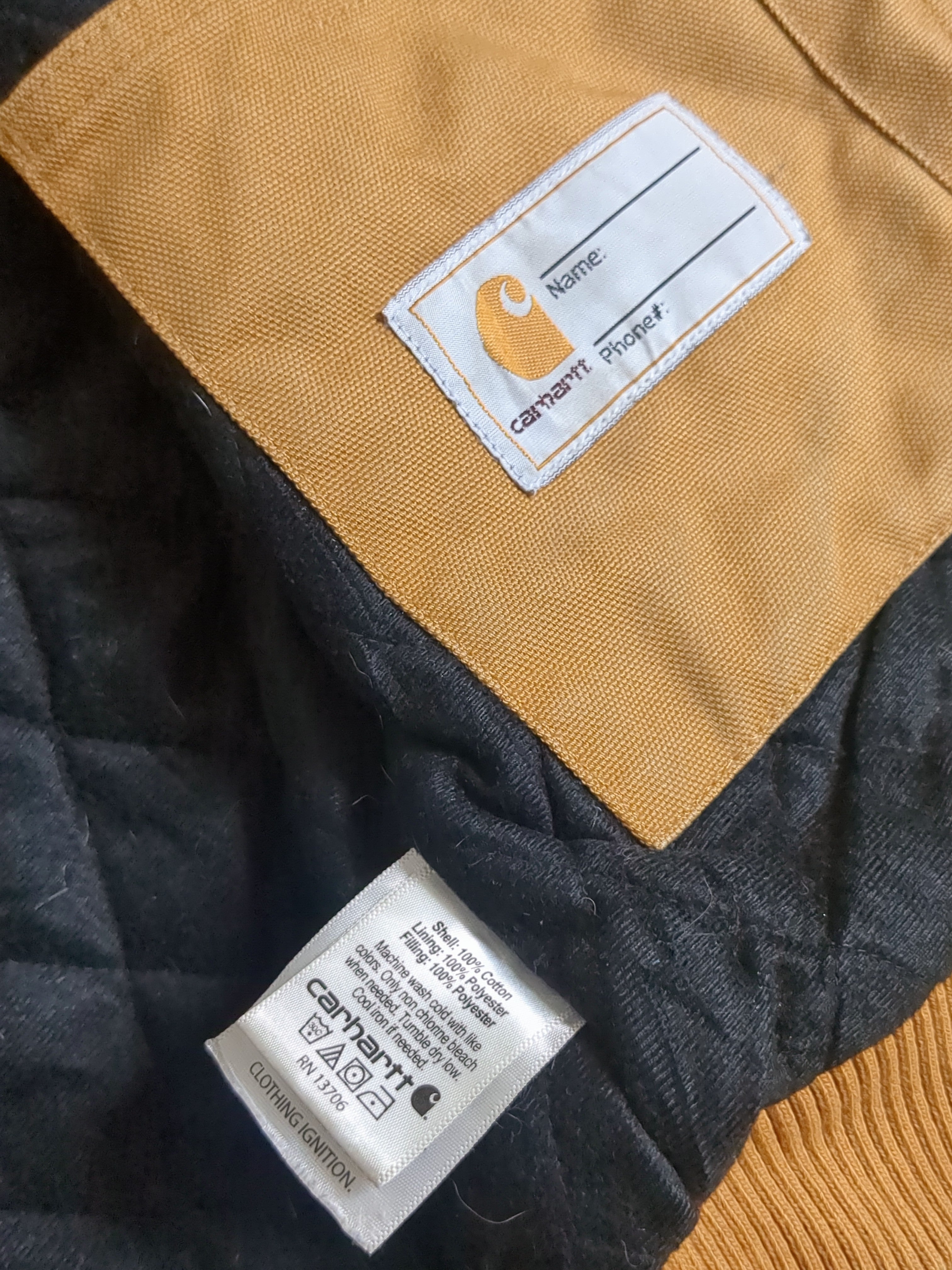 Carhartt Quilted Nylon-Lined Active Jacket - (S)