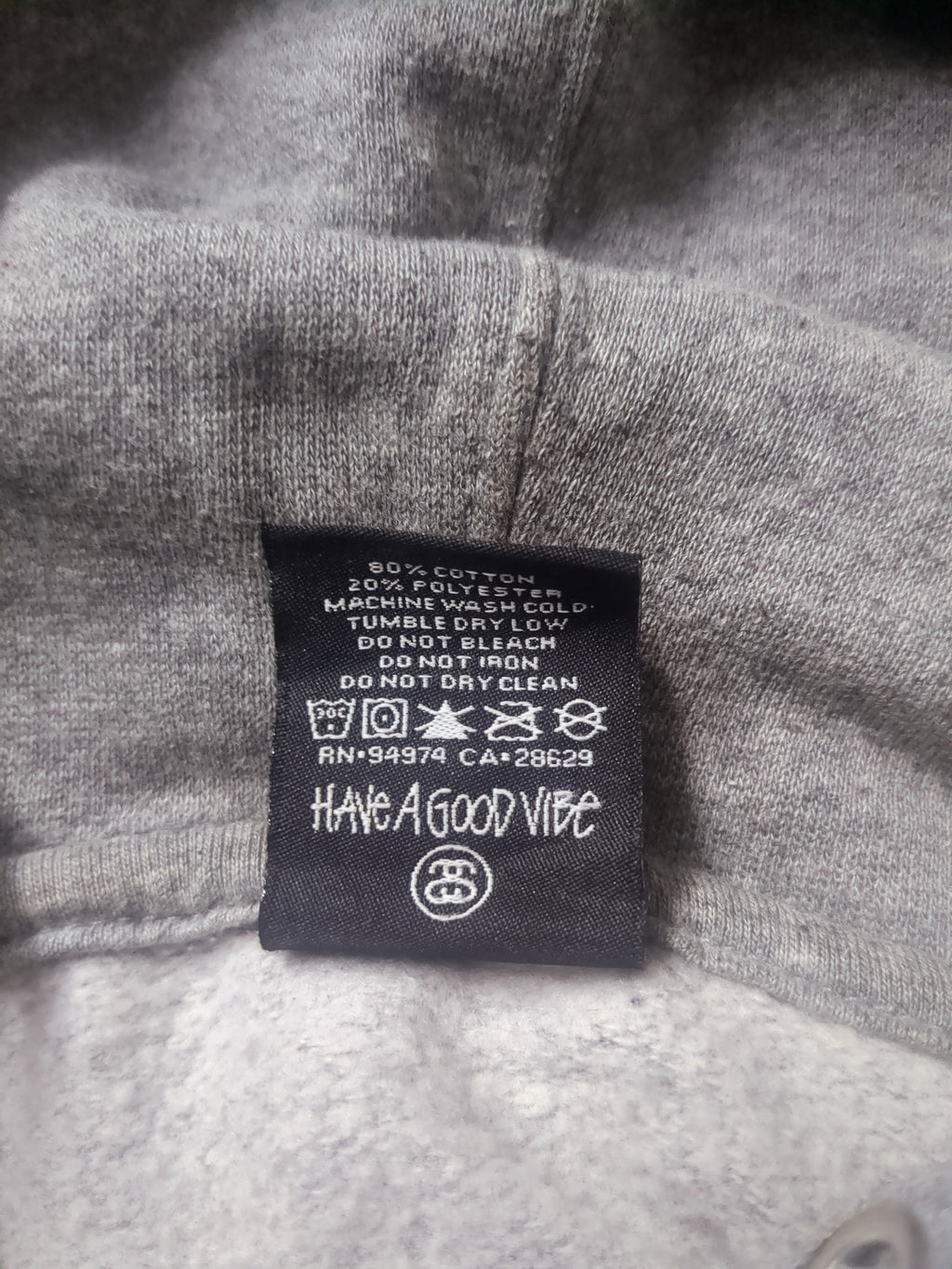 Stussy Rasta Hooded Sweatshirt - (L)