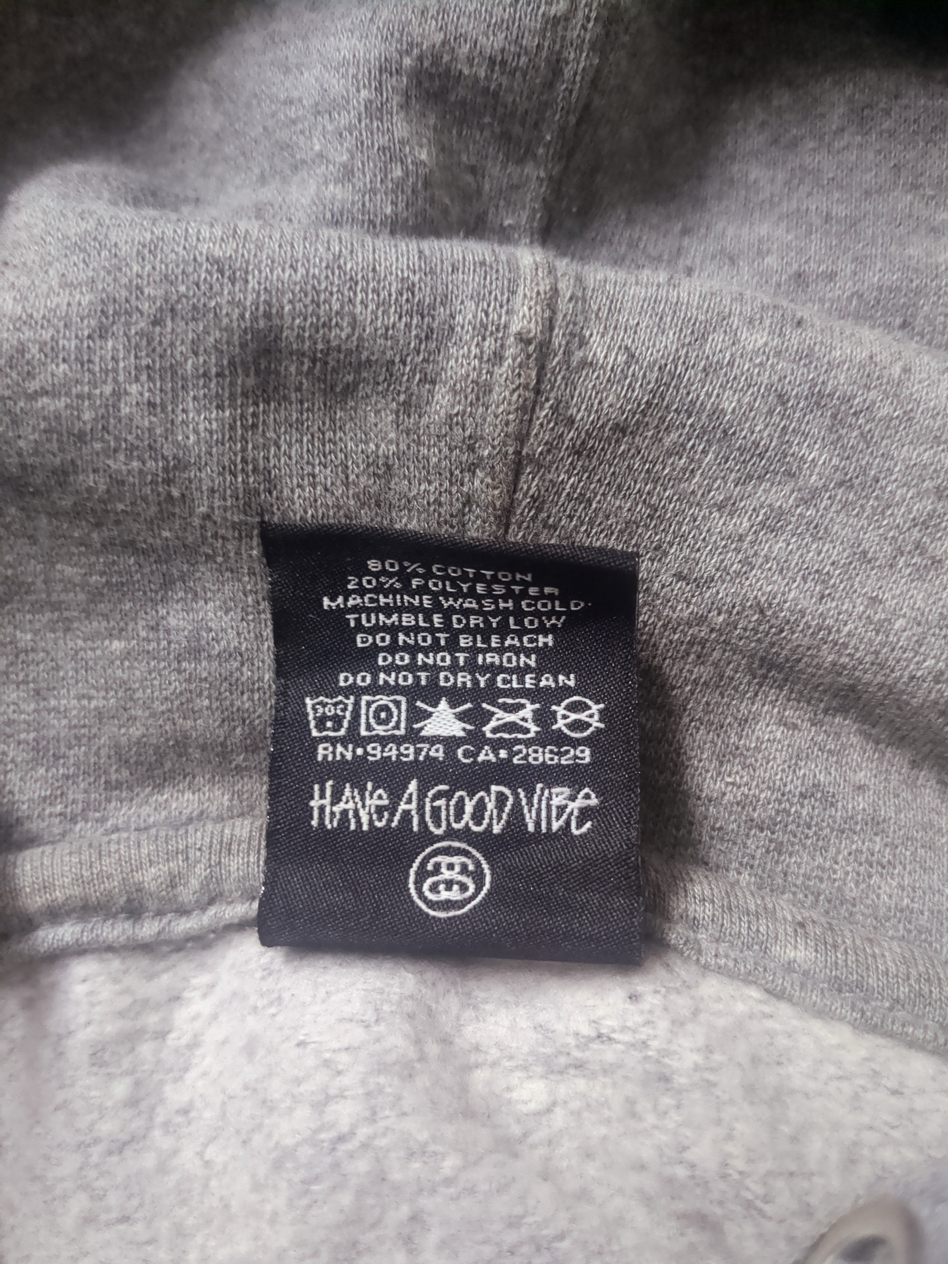 Stussy Rasta Hooded Sweatshirt - (L)