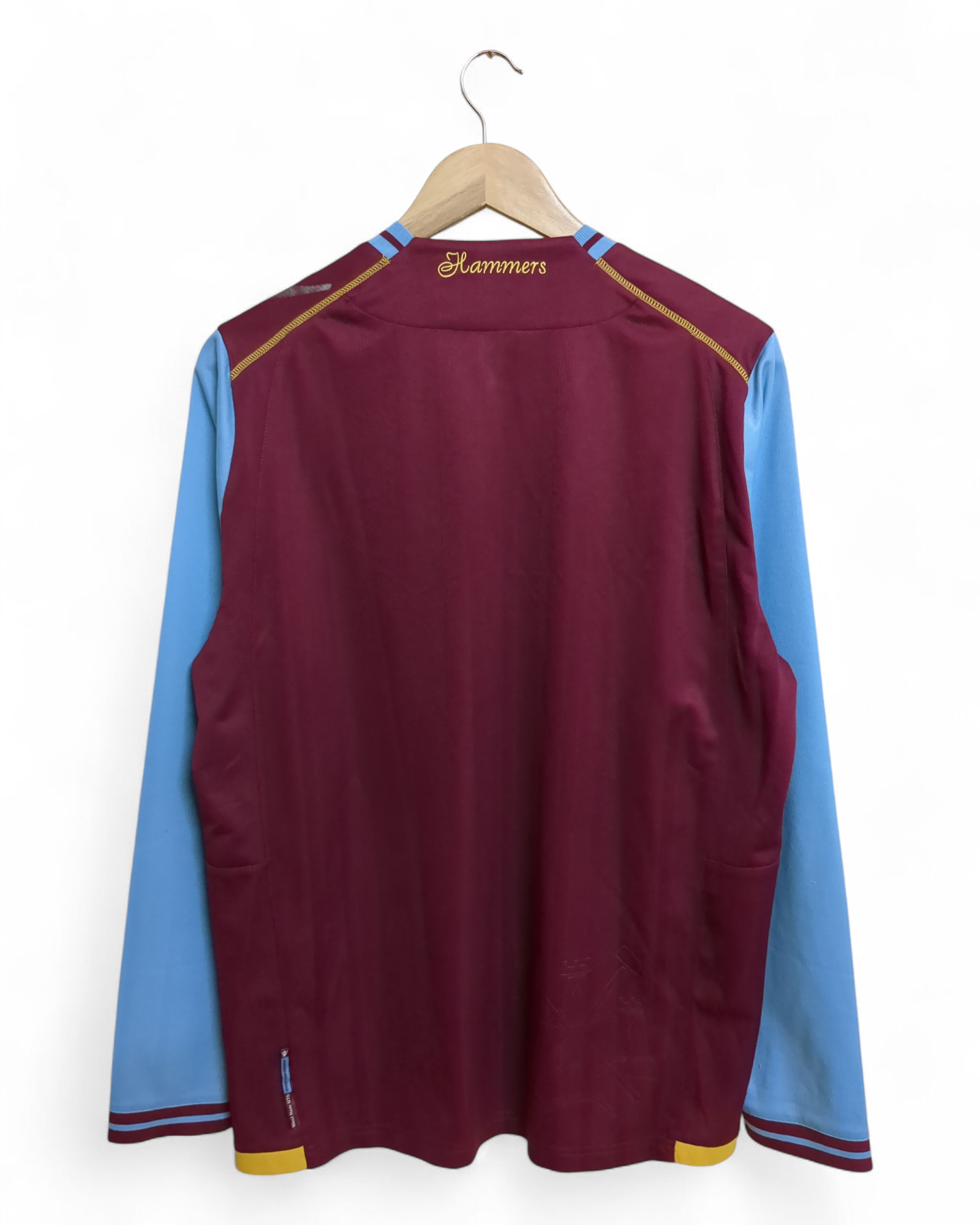 2011-12 Macron West Ham Home L/S Shirt - (L)