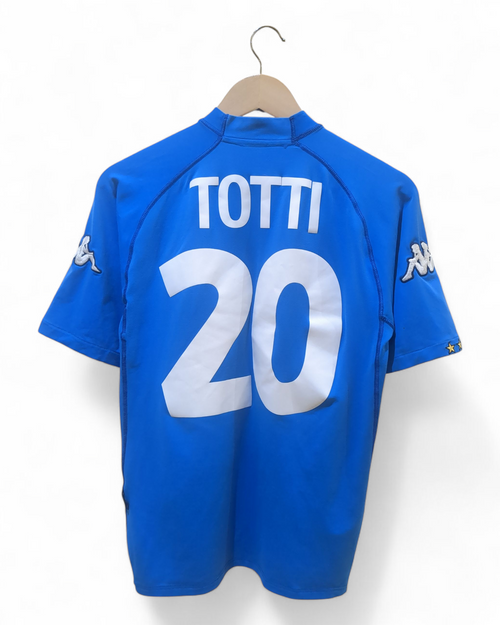 2000-01 Kappa Italy Home Shirt #20 Totti - (M)
