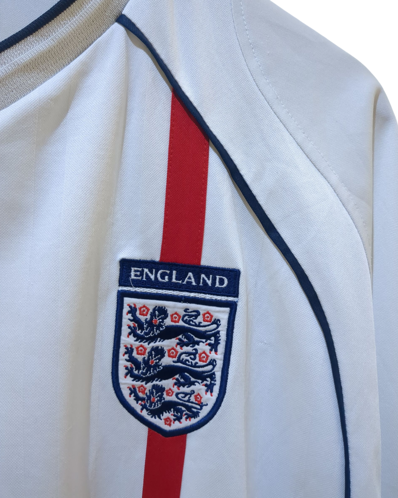 2001-03 Umbro England Home Shirt #2 Neville - (L)