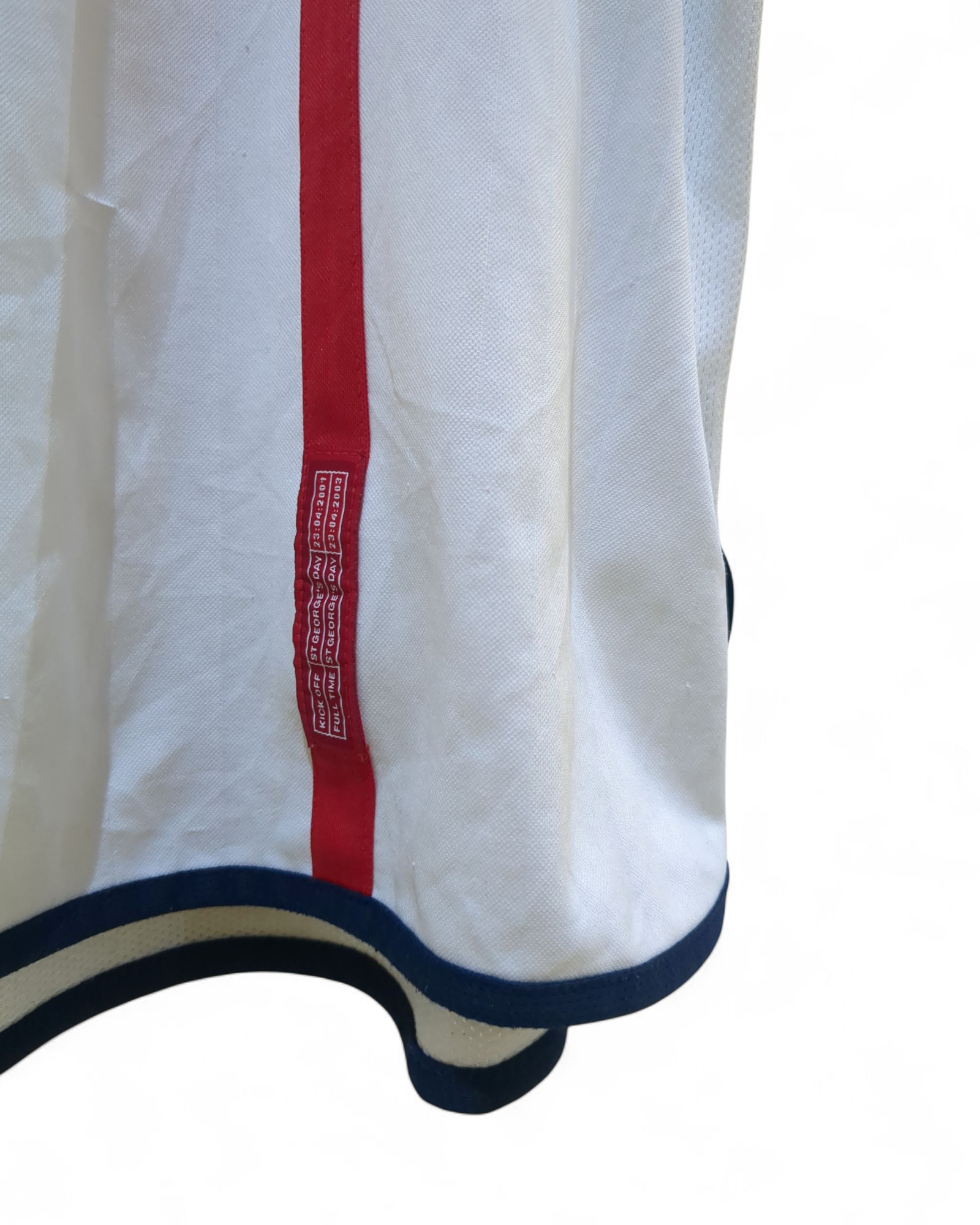 2001-03 Umbro England Home Shirt #2 Neville - (L)