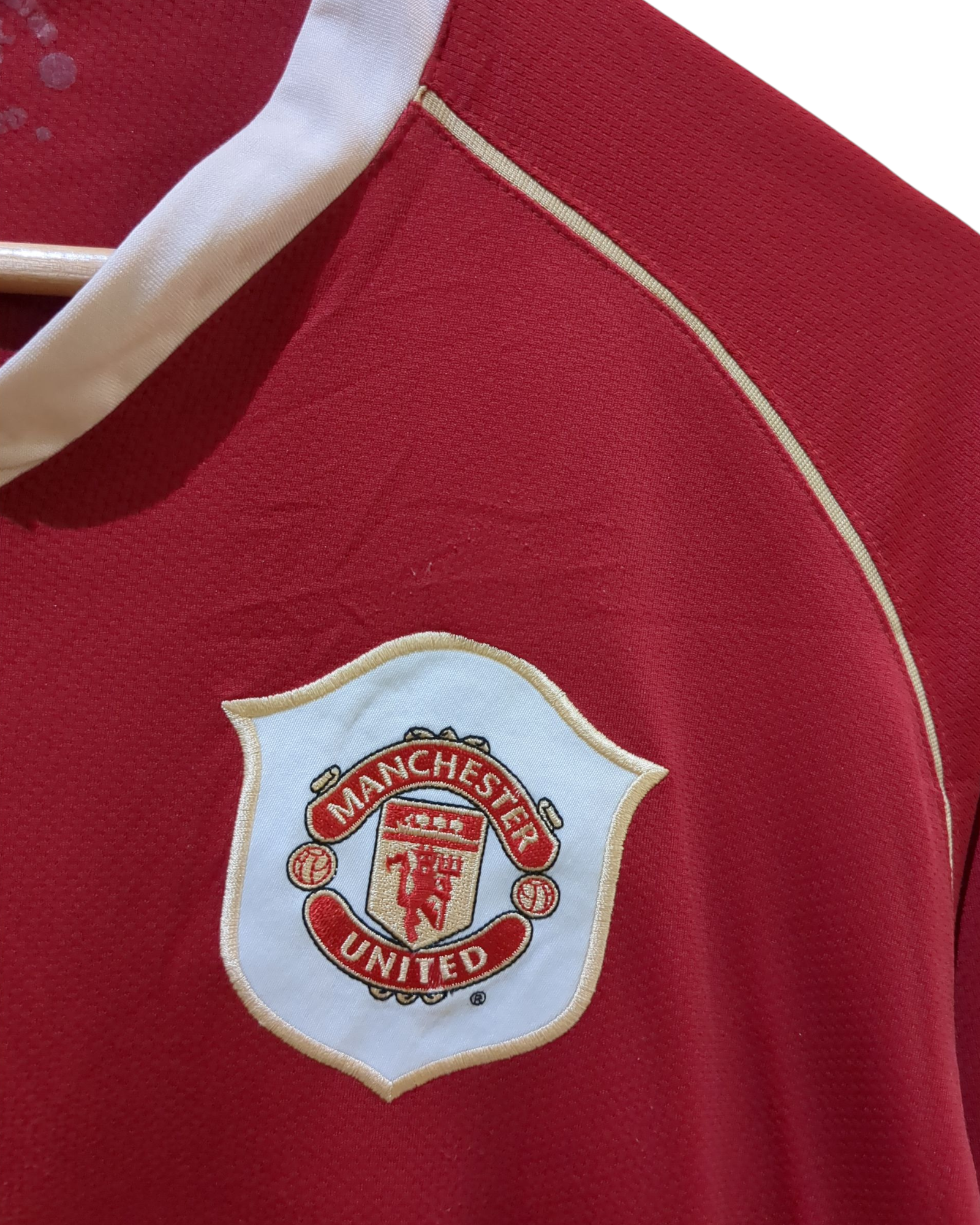 2006-07 Nike Manchester United UCL Home Shirt #14 Smith - (L)