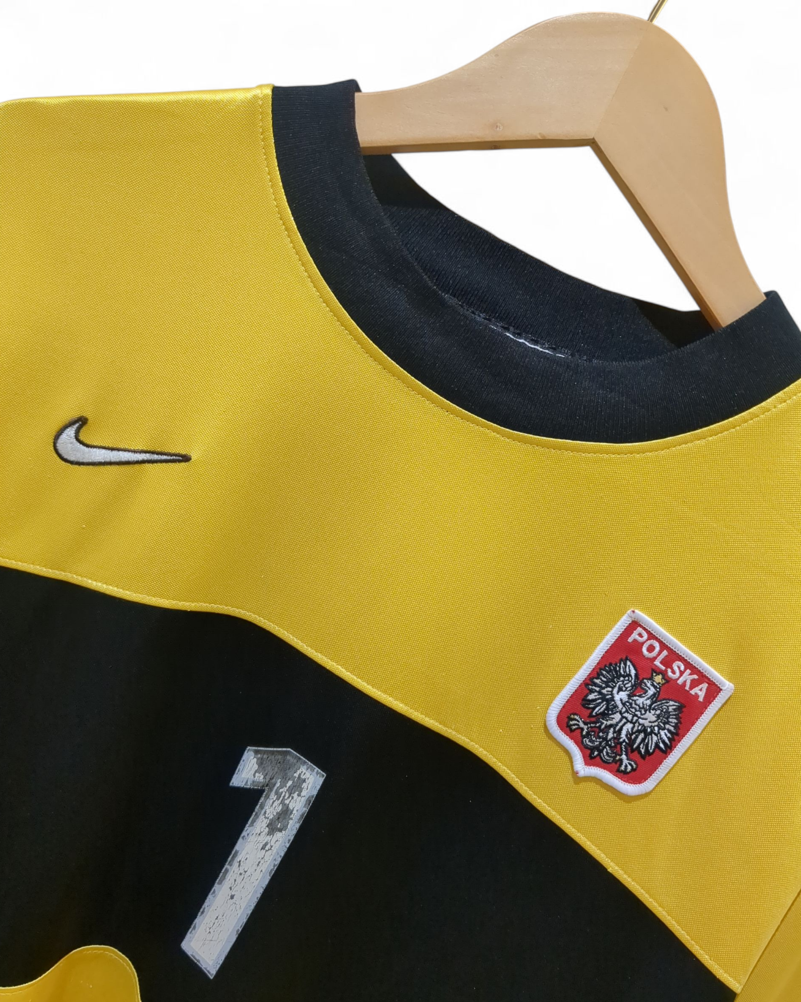 1998-99 Nike Poland Player Issue Goalkeeper Shirt #1 - (XL)