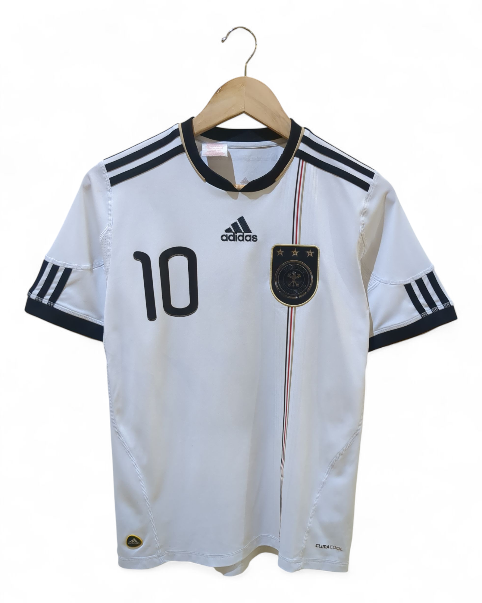 2010-11 Adidas Germany Home Shirt #10 Podolski - (S)