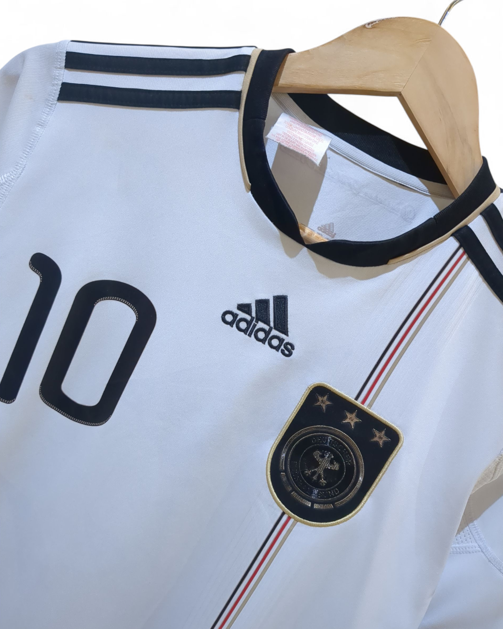2010-11 Adidas Germany Home Shirt #10 Podolski - (S)