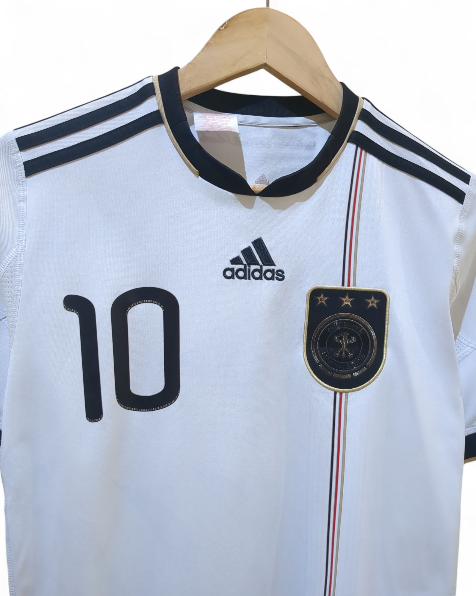 2010-11 Adidas Germany Home Shirt #10 Podolski - (S)