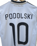 2010-11 Adidas Germany Home Shirt #10 Podolski - (S)