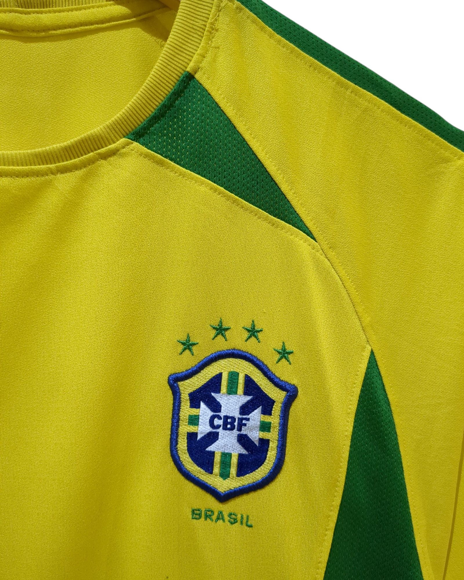 2002-04 Nike Brazil Home Shirt - (S)