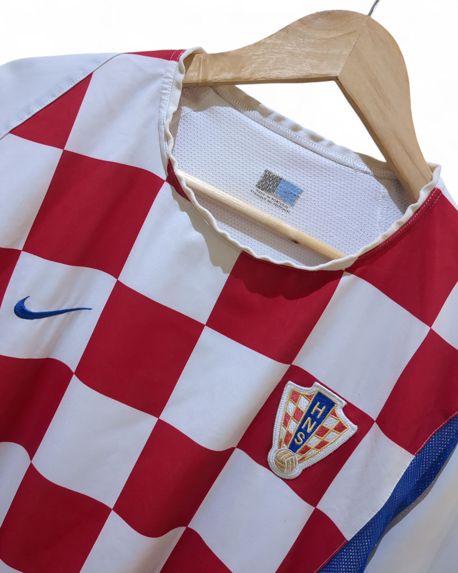 2002-04 Nike Croatia Player Issue Home Shirt - (L)