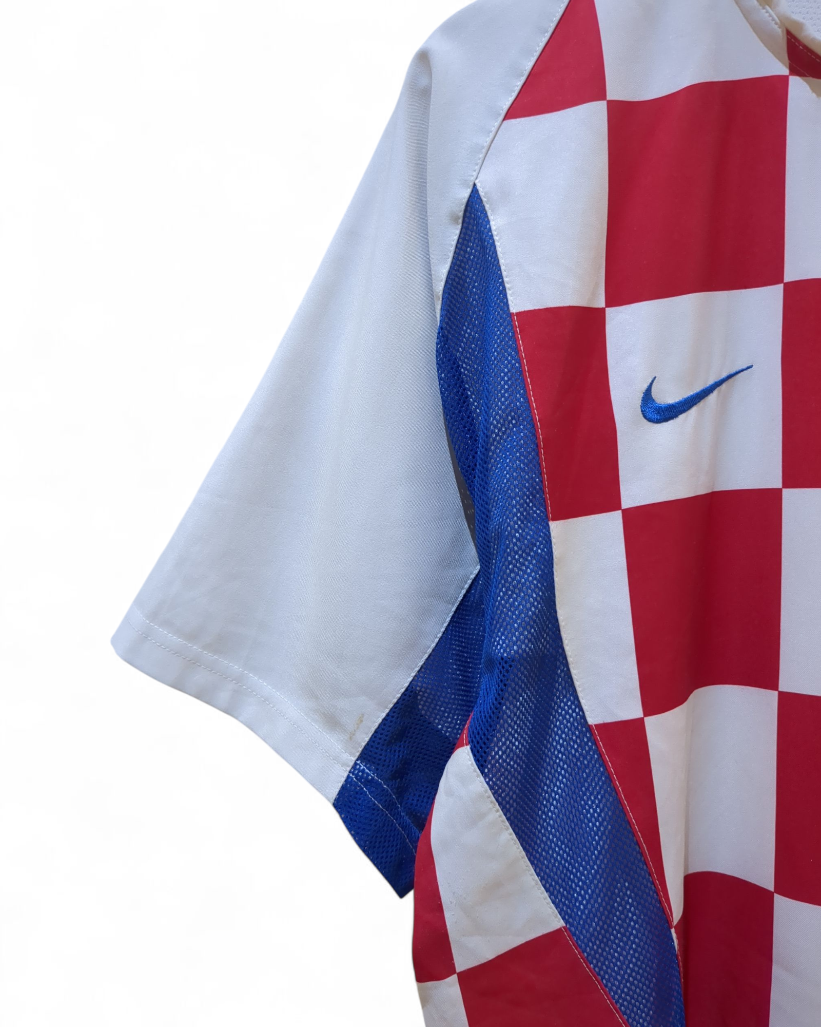 2002-04 Nike Croatia Player Issue Home Shirt - (L)