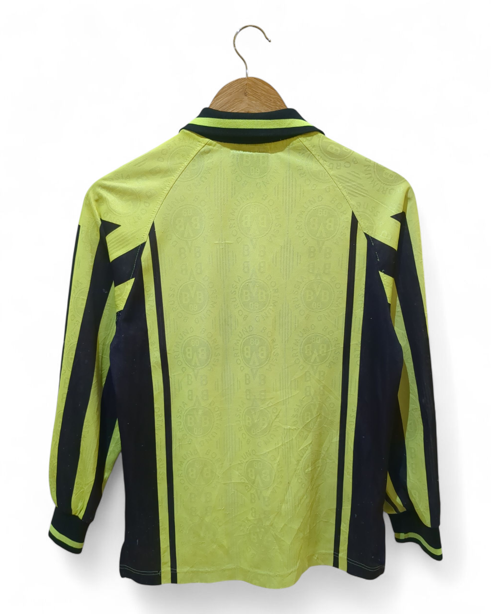 1996-97 Nike Borussia Dortmund Home L/S Shirt - (S)