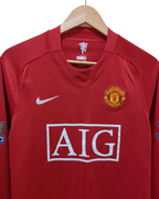 2007-09 Nike Manchester United Champions Home Shirt #11 Giggs - (S)