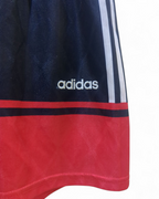1997-99 Adidas Bayern Munich Home Shirt #14 Basler with Shorts - (L)
