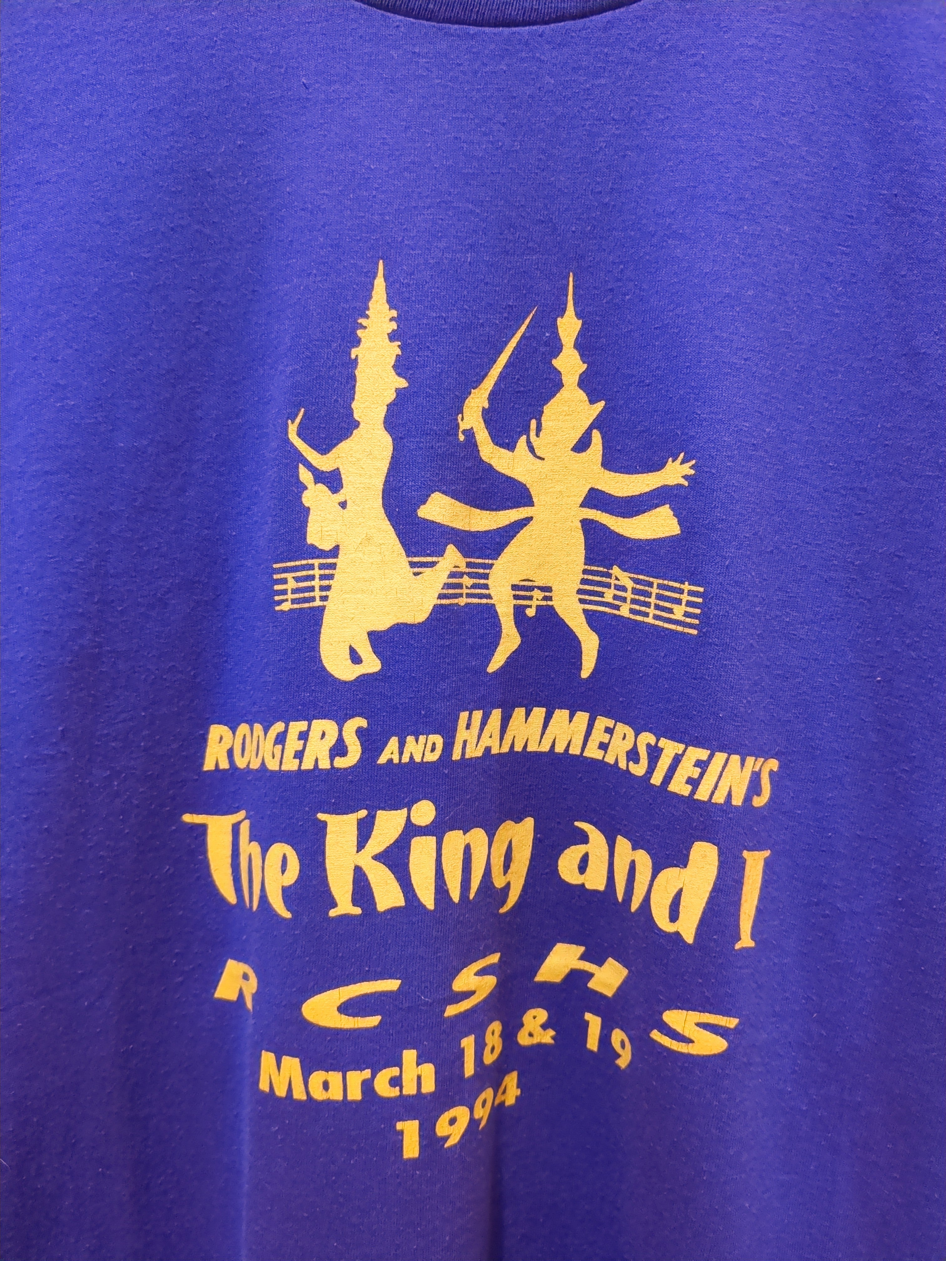 Hanes 1994 The King and I Single Stitch Tee - (M)