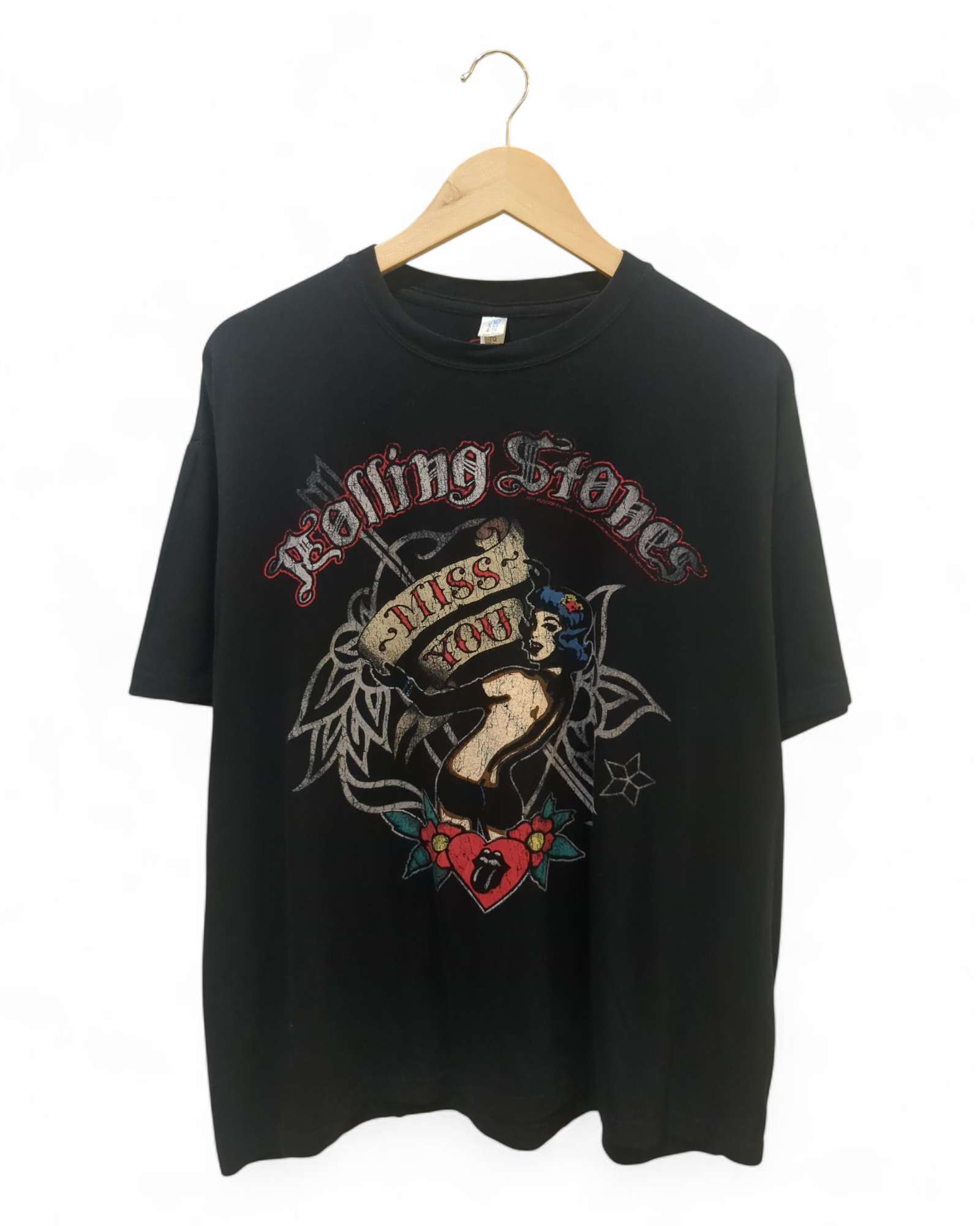 Gildan The Rolling Stones Miss You Tee - (XL)