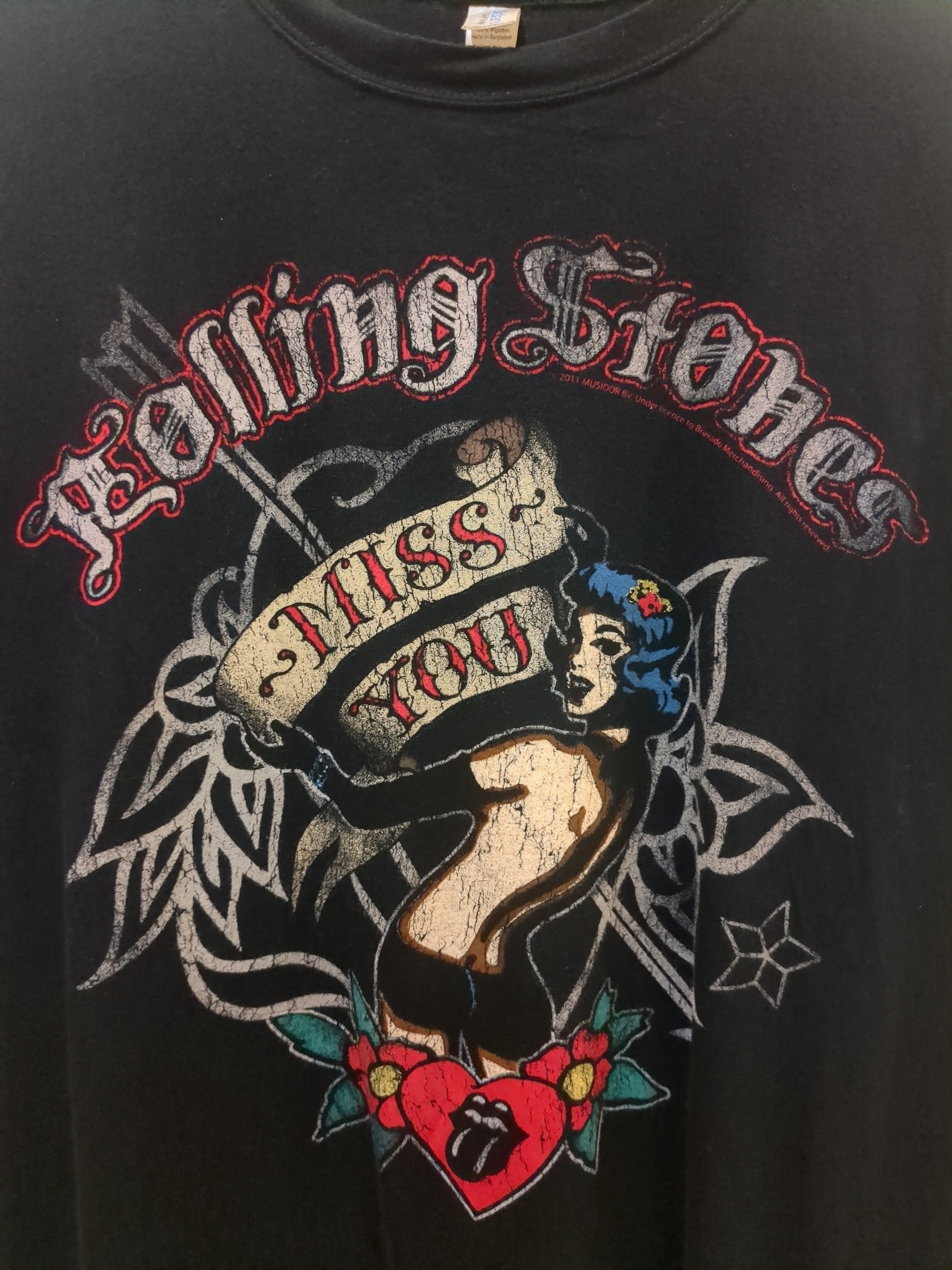 Gildan The Rolling Stones Miss You Tee - (XL)