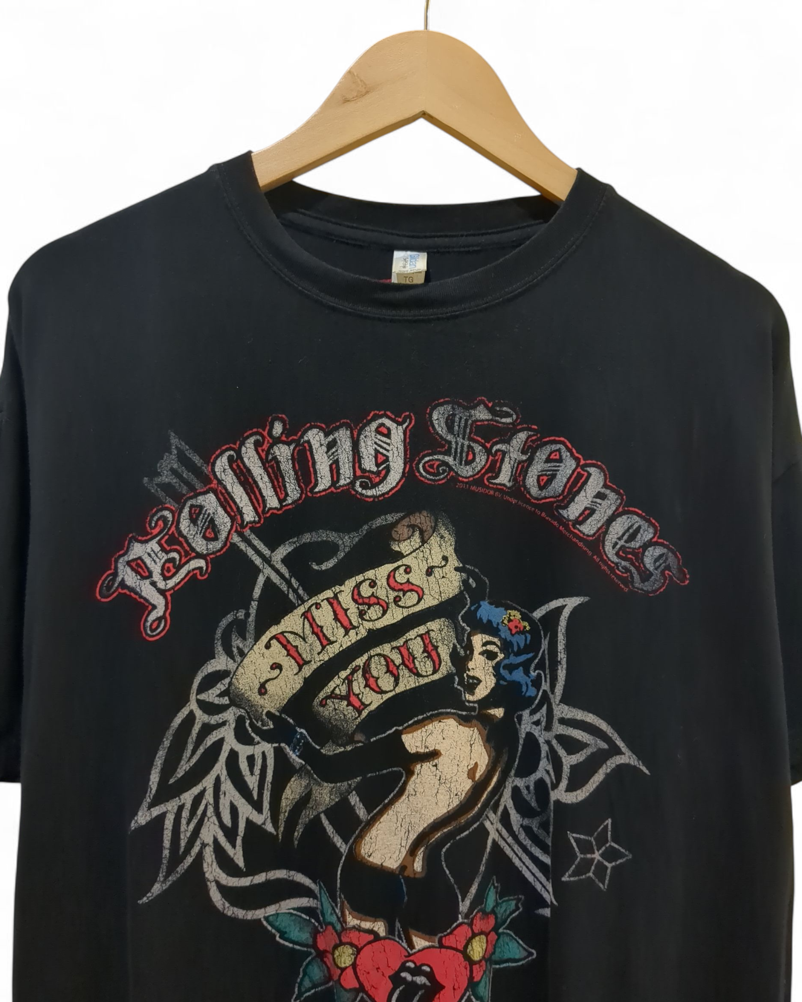 Gildan The Rolling Stones Miss You Tee - (XL)