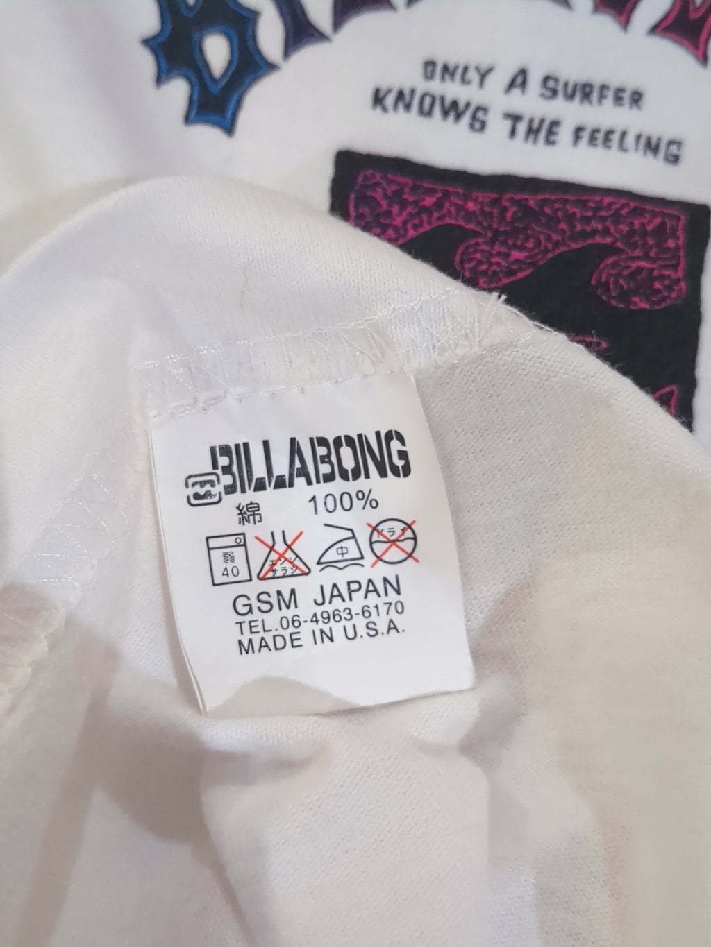 Billabong Surfer Graphic Tee w Tags - (L)