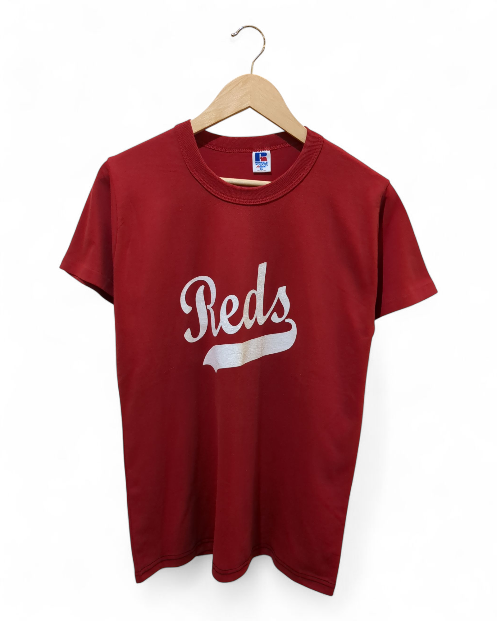 Russell Athletic 90s Cincinnati Reds Single Stitch Tee - (M)
