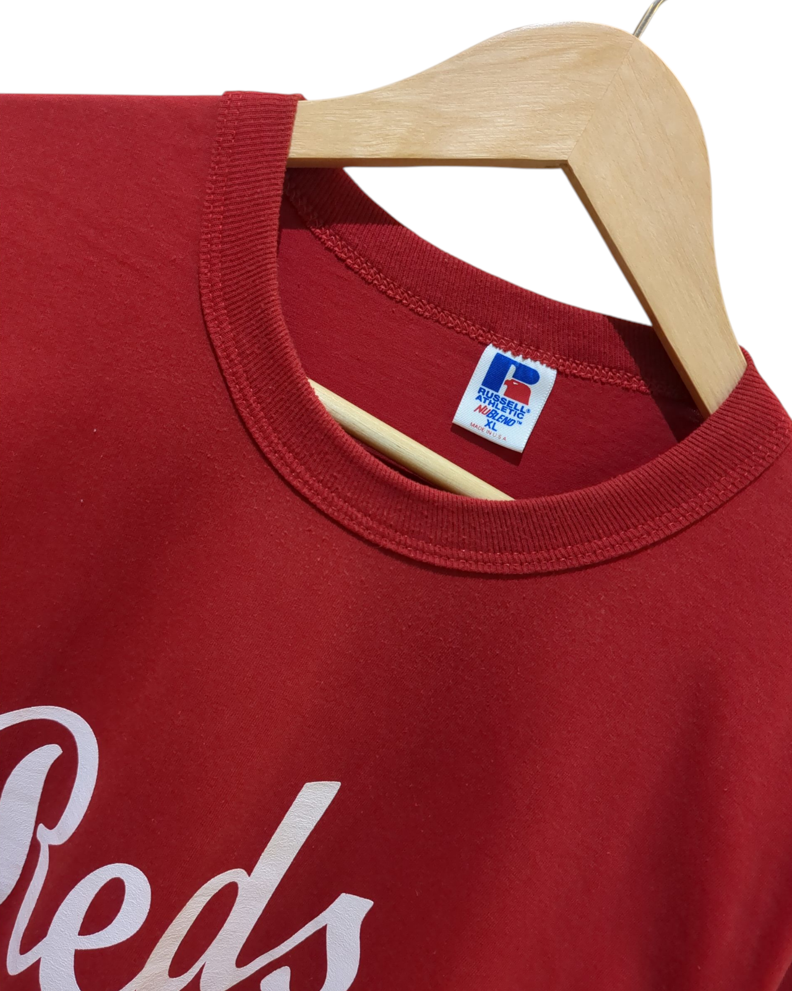 Russell Athletic 90s Cincinnati Reds Single Stitch Tee - (M)