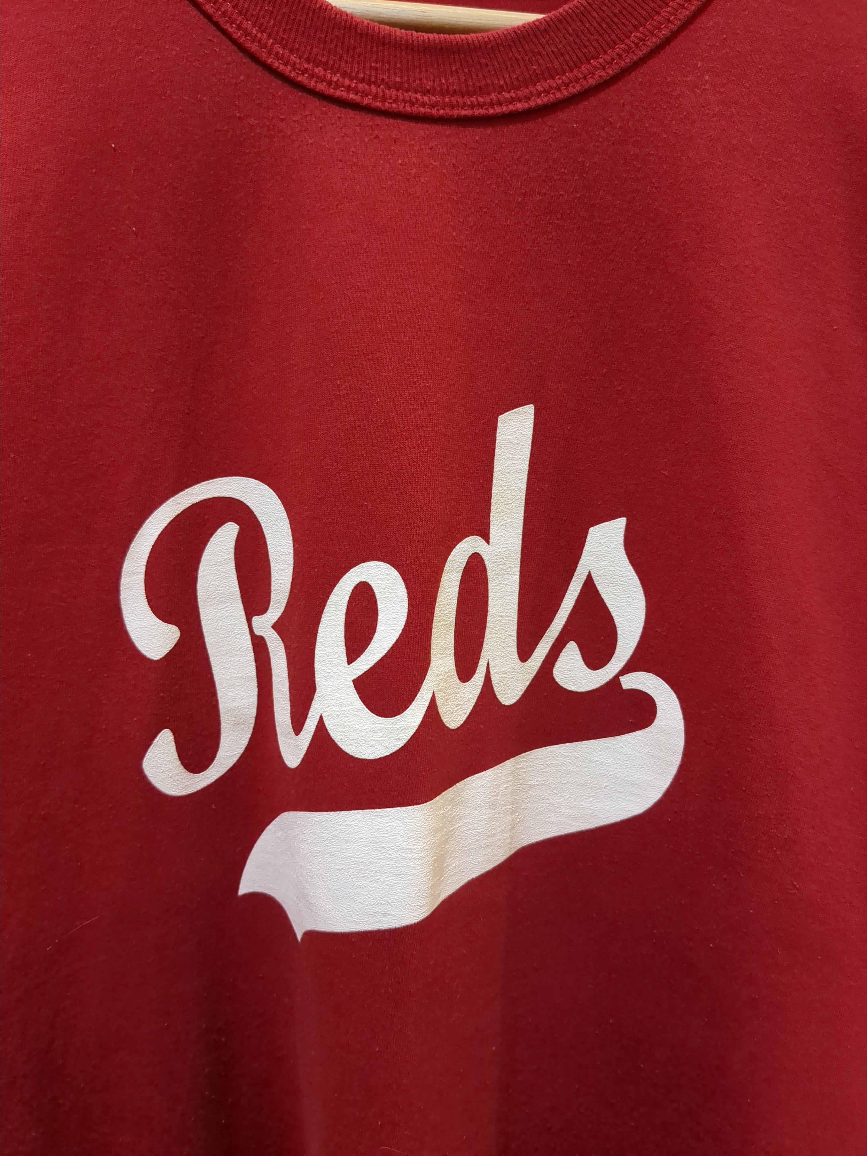 Russell Athletic 90s Cincinnati Reds Single Stitch Tee - (M)