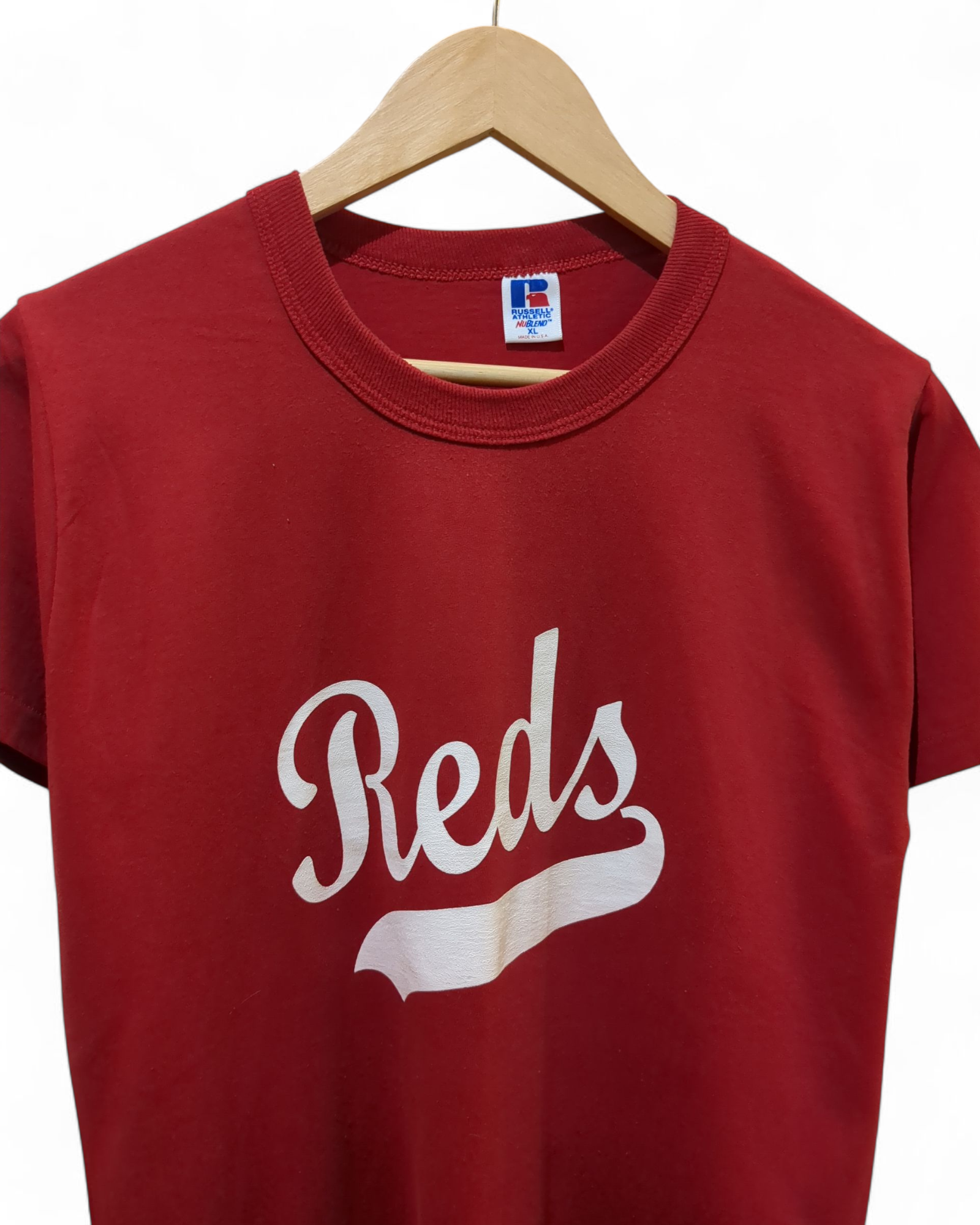 Russell Athletic 90s Cincinnati Reds Single Stitch Tee - (M)
