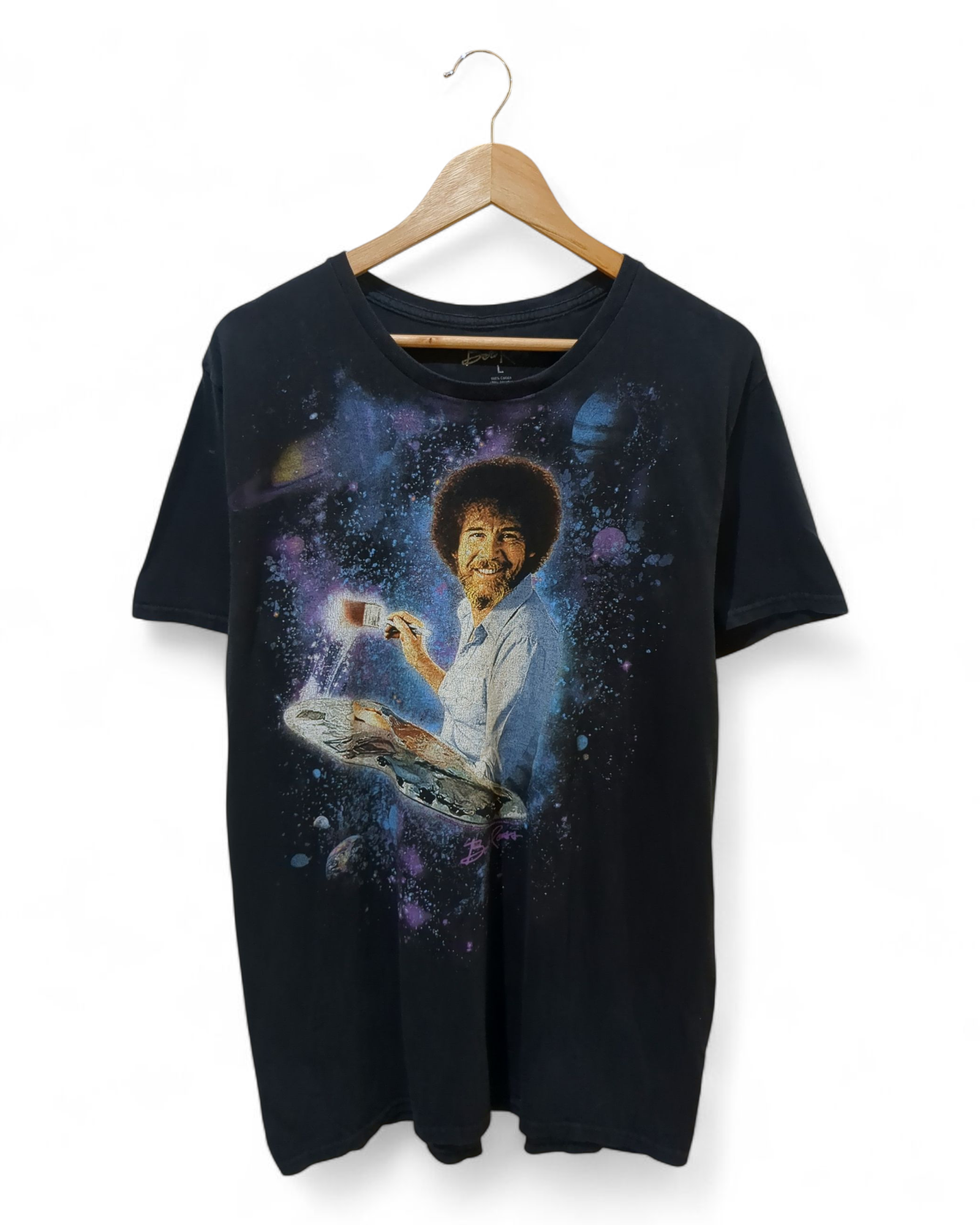 Bob Ross Painter Graphic Tee - (L)