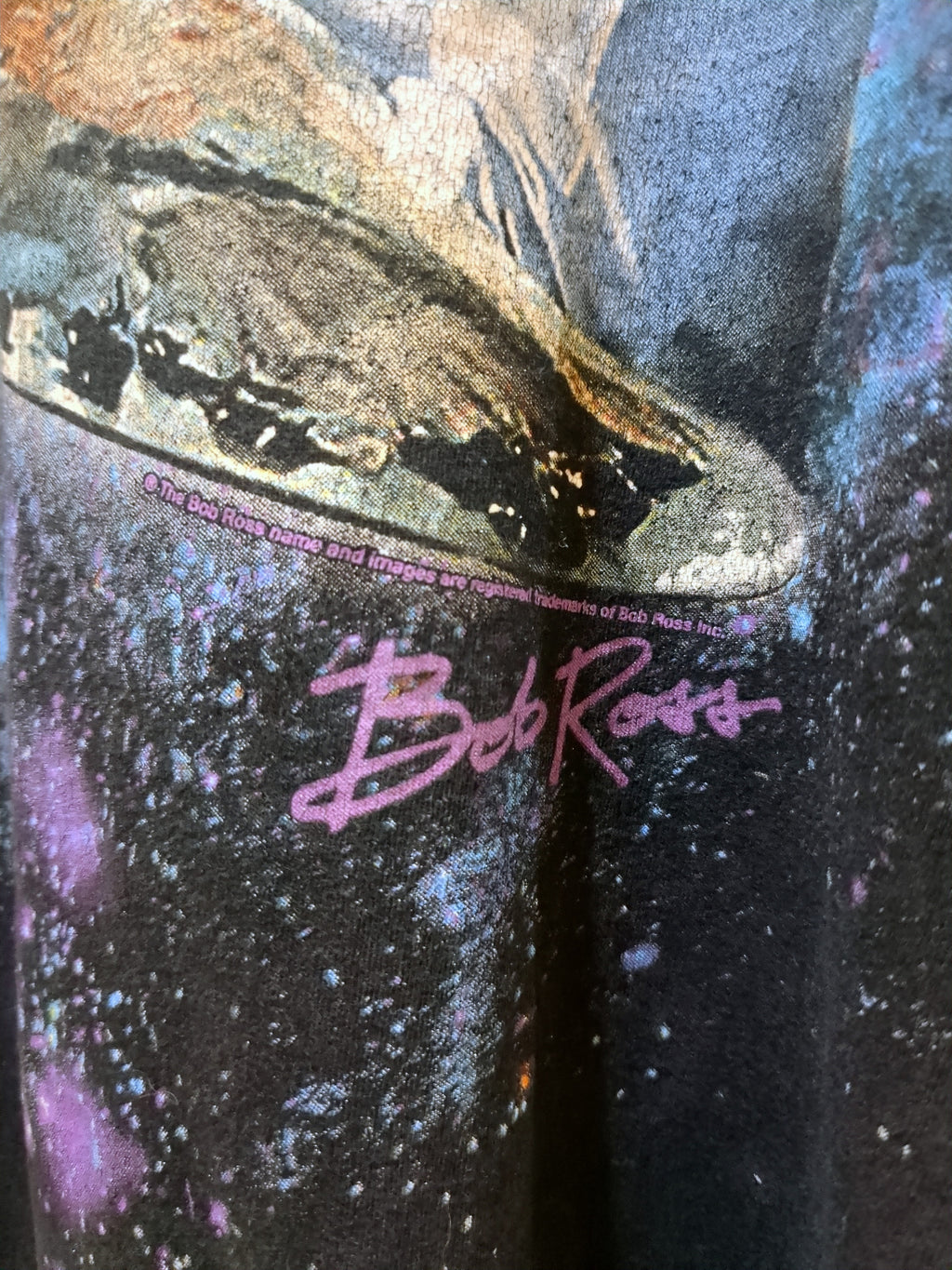 Bob Ross Painter Graphic Tee - (L)