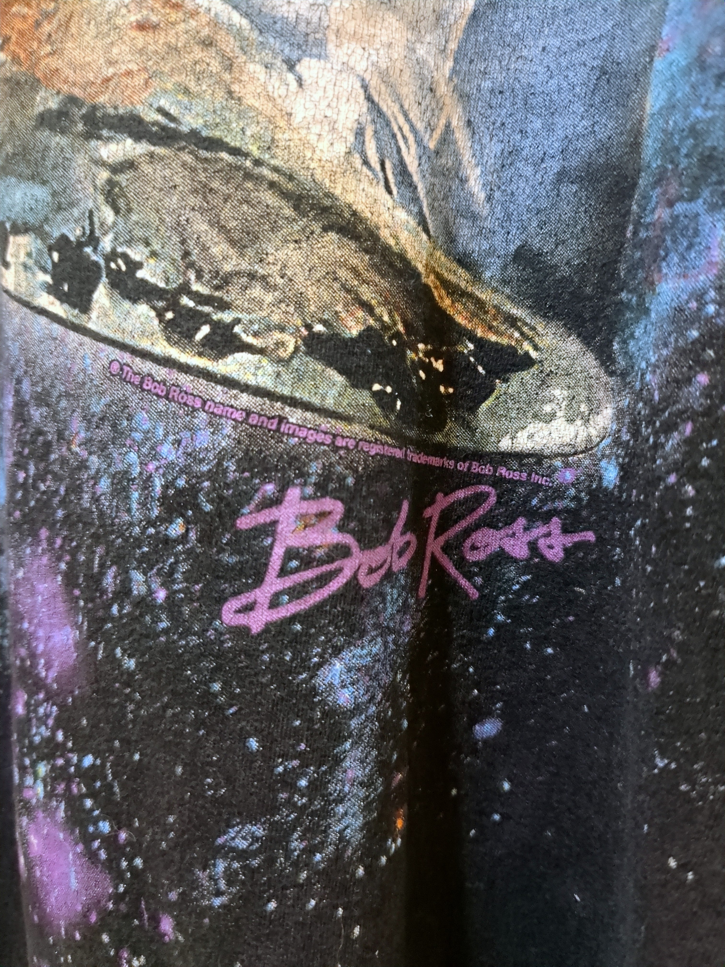 Bob Ross Painter Graphic Tee - (L)