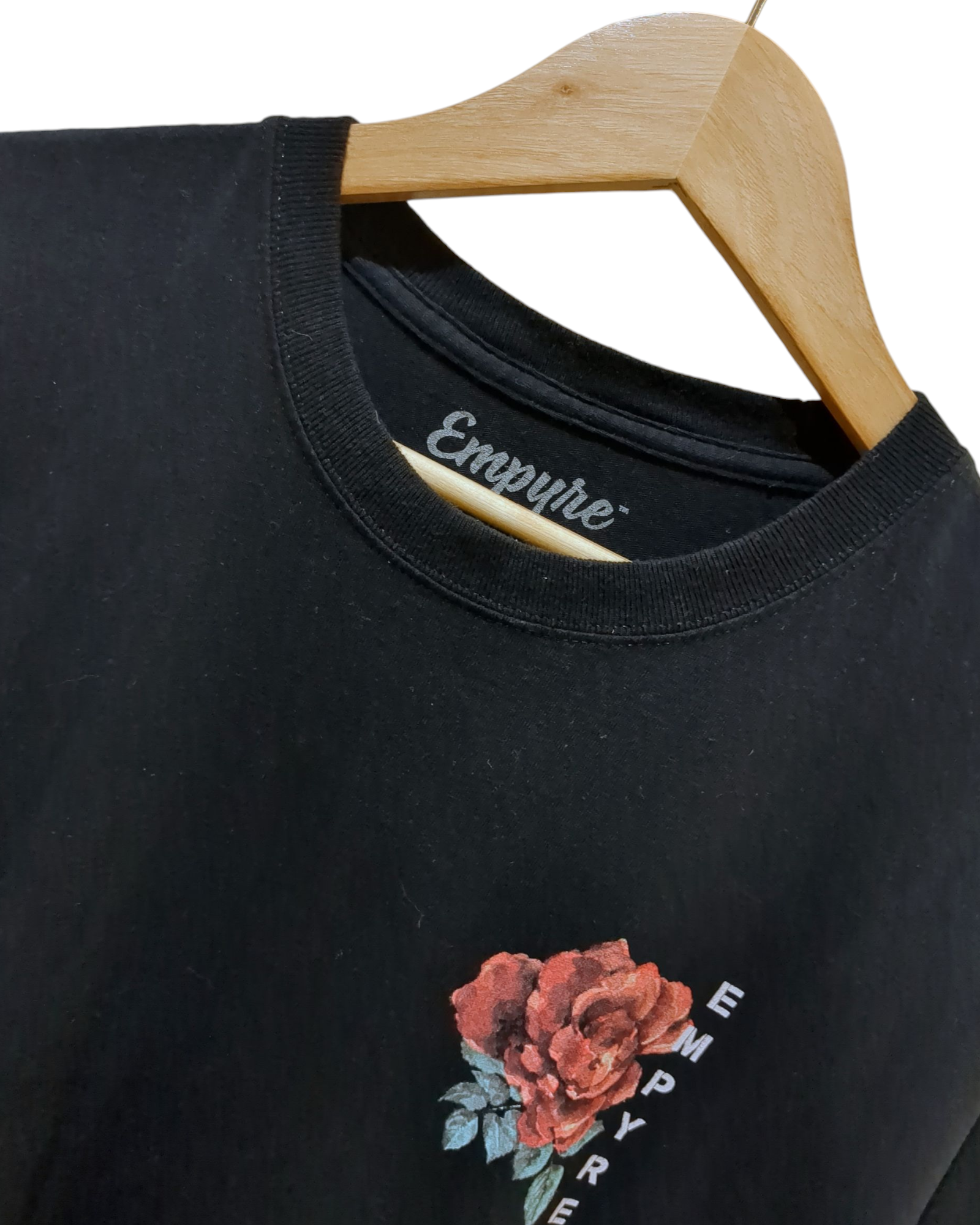 Empyre Rose Kanji Graphic Tee - (XL)