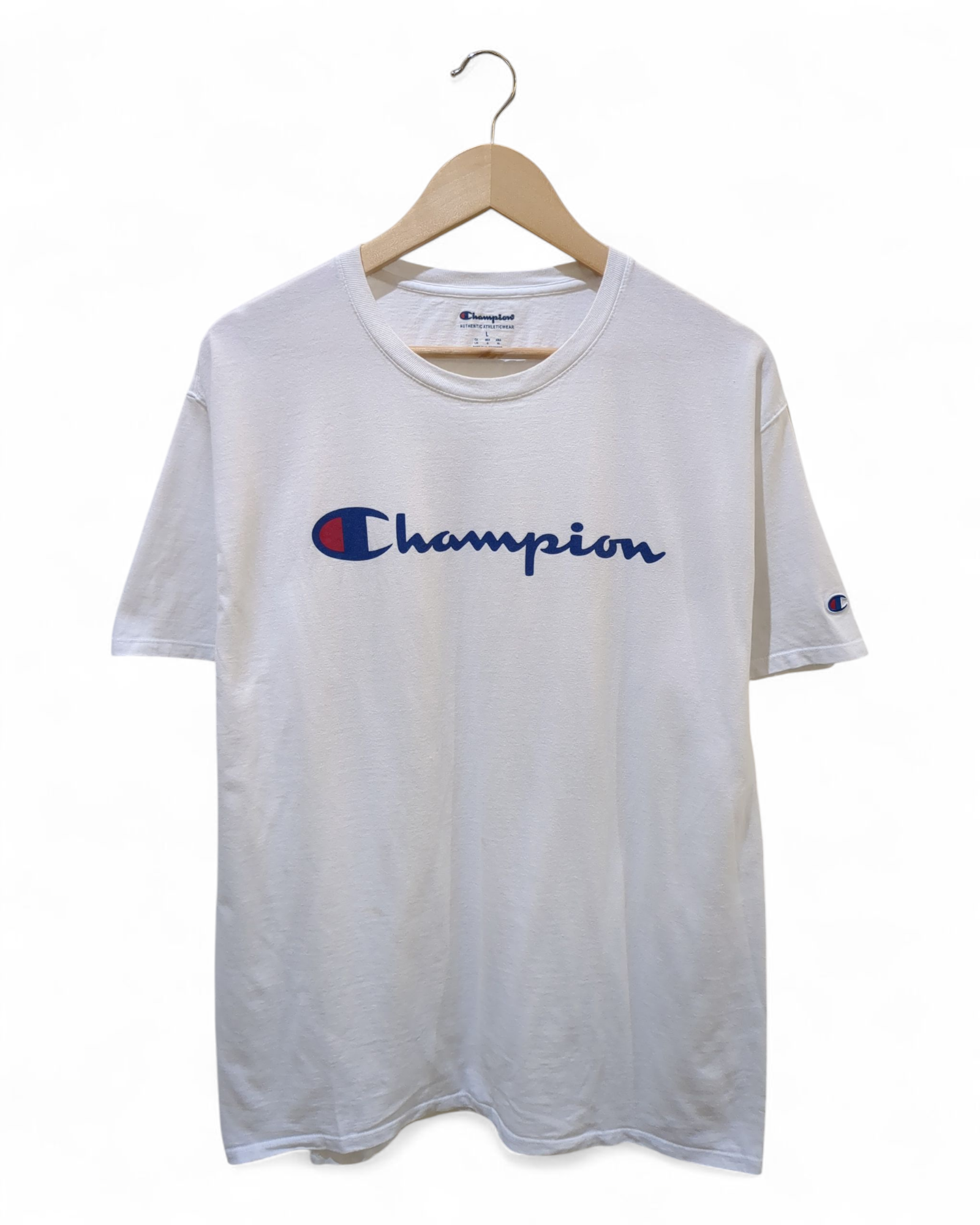 Champion Classic Logo Tee - (L)