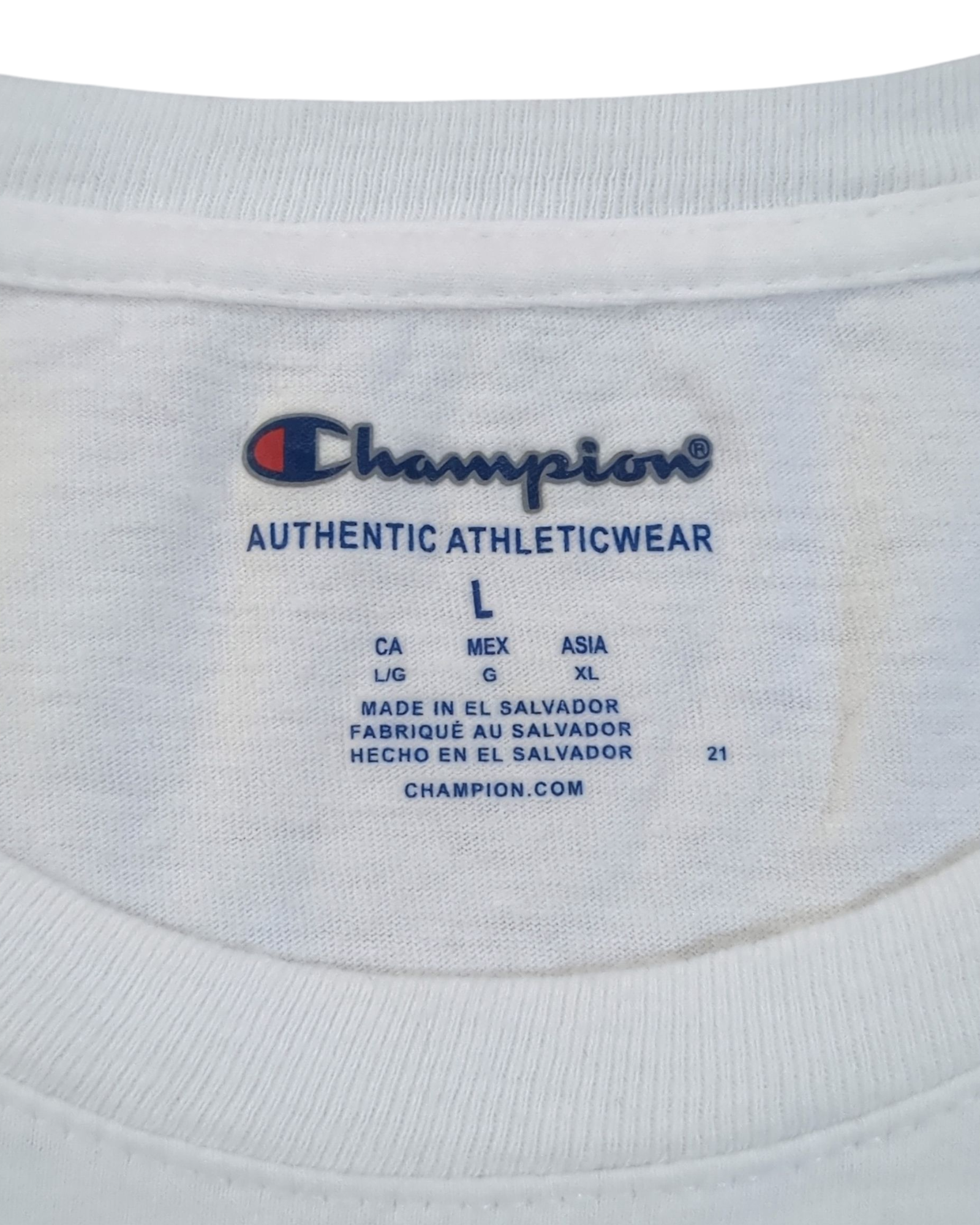Champion Classic Logo Tee - (L)