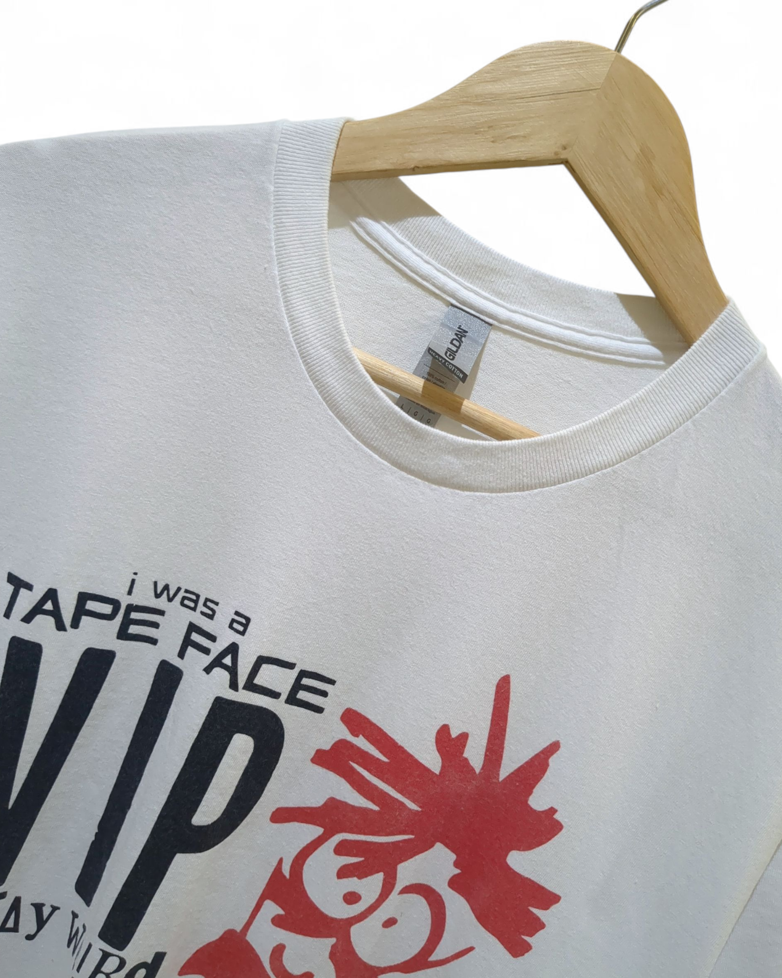Gildan I Was A Tape Face Tee - (L)