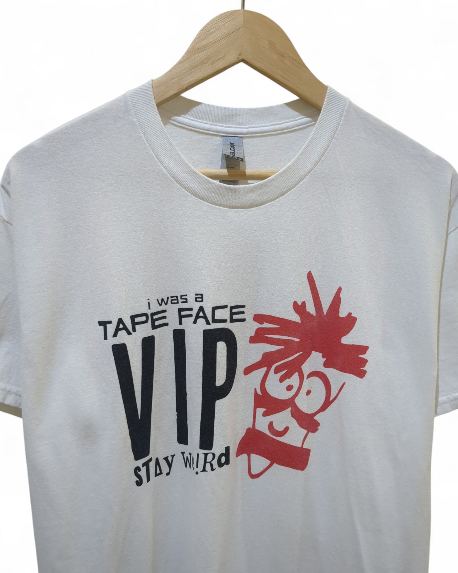 Gildan I Was A Tape Face Tee - (L)