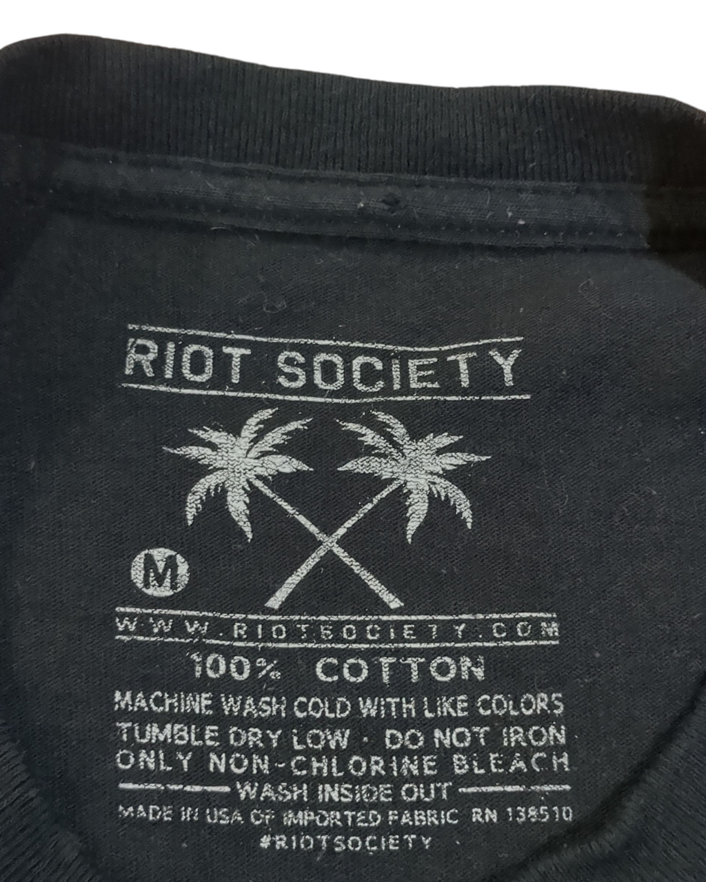 Riot Society Grim Reaper Tee - (M)