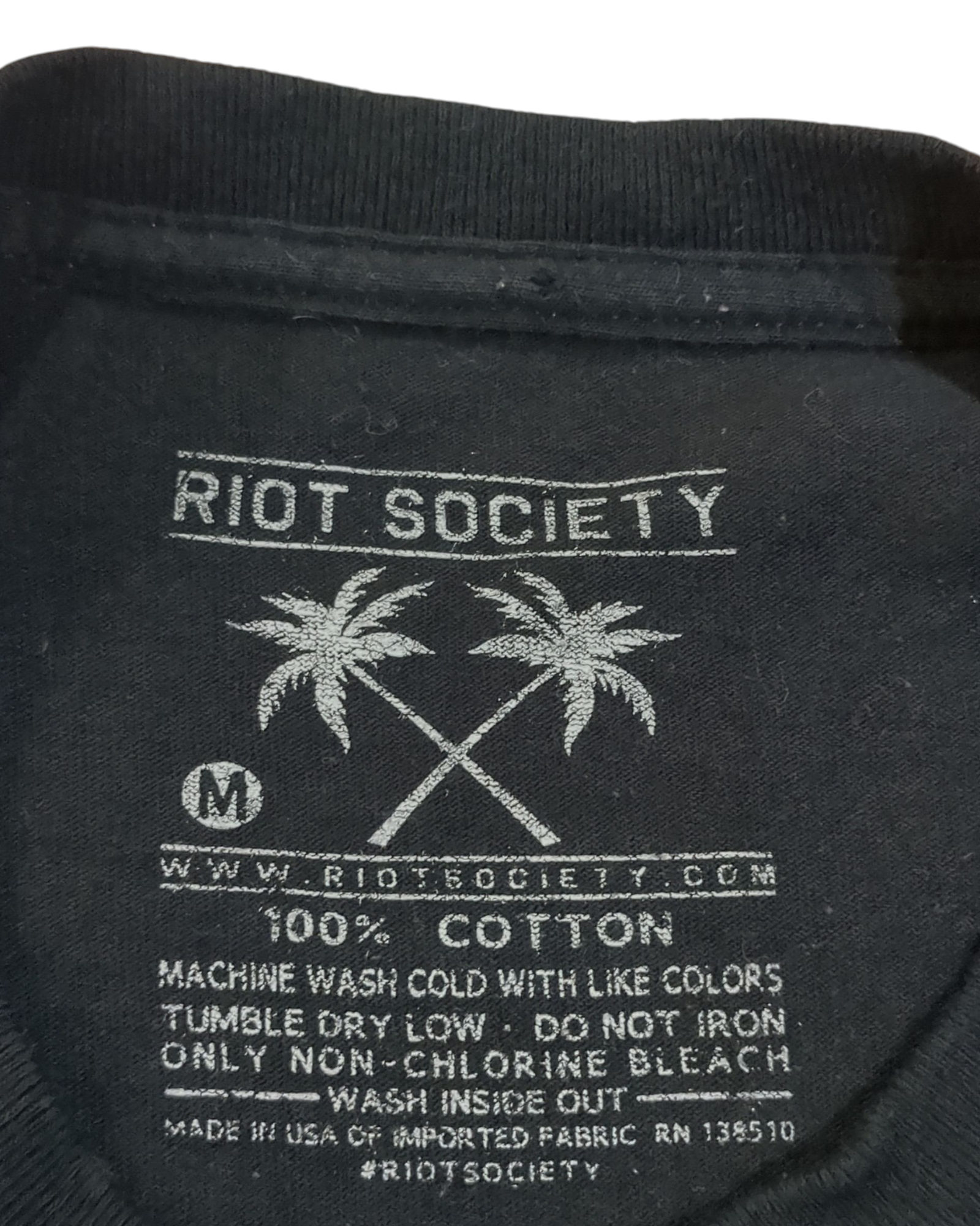 Riot Society Grim Reaper Tee - (M)