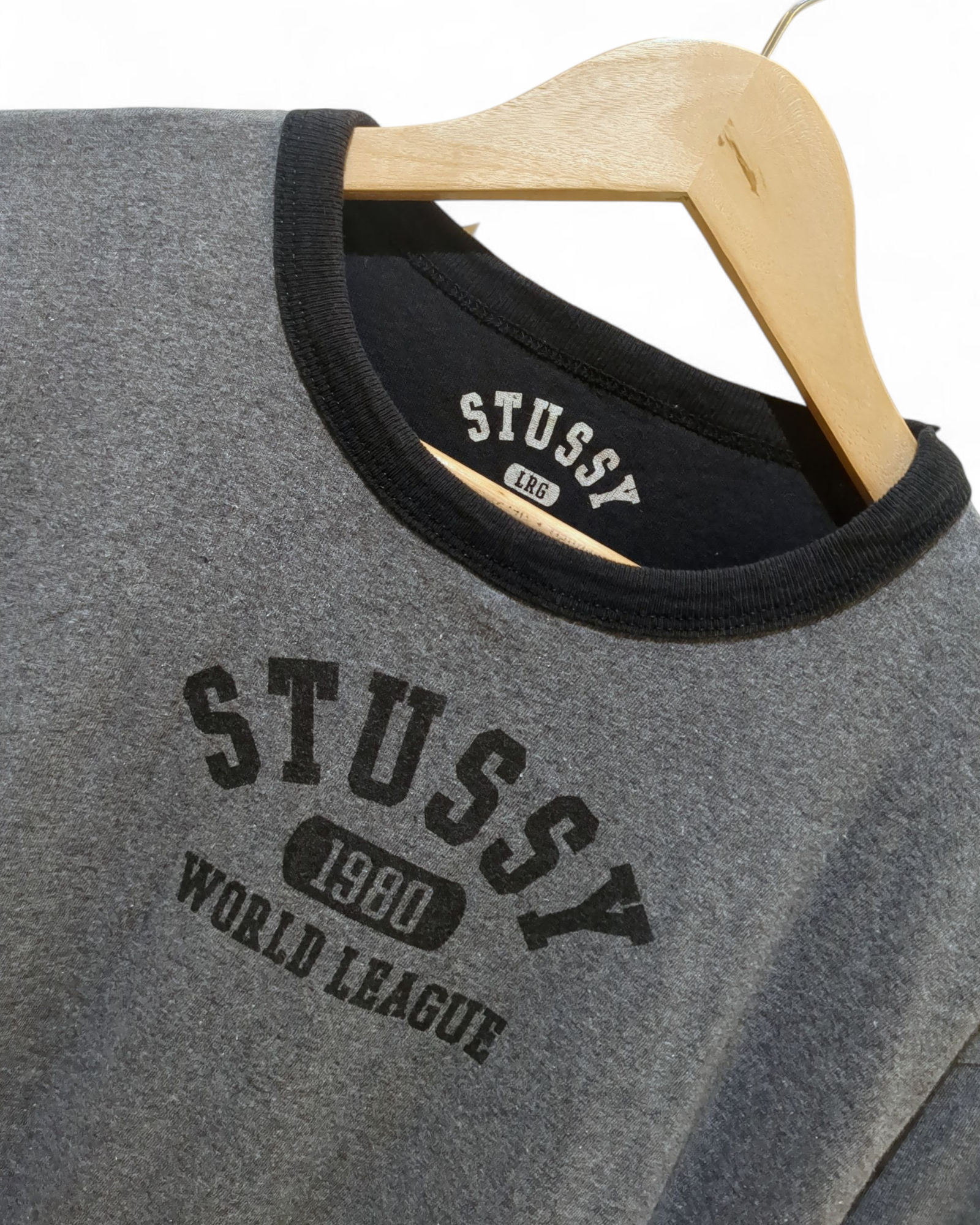 Stussy 90s 1980 World League Reversible Tee - (L)